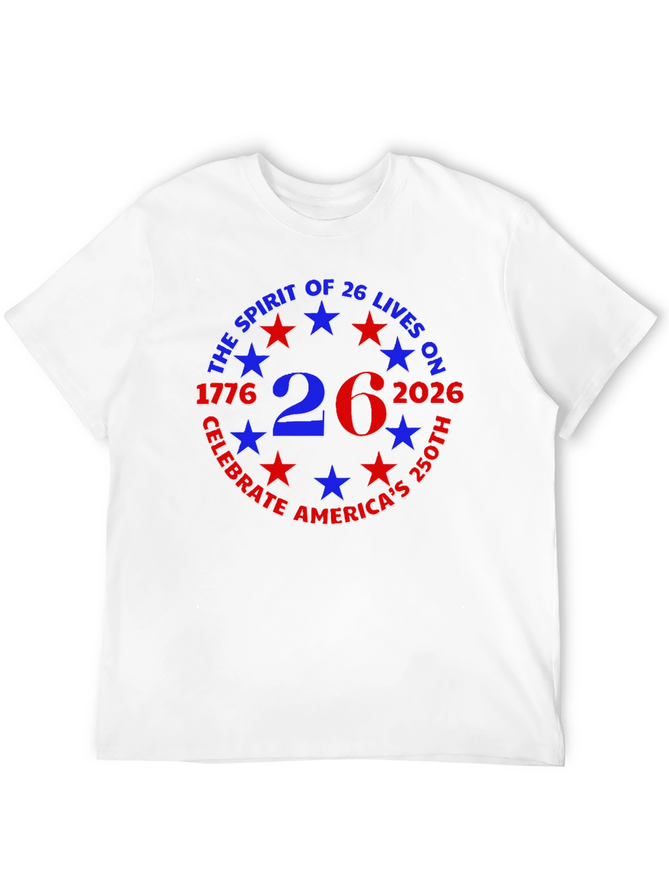 Spirit of 26 250th Anniversary Graphic Tee