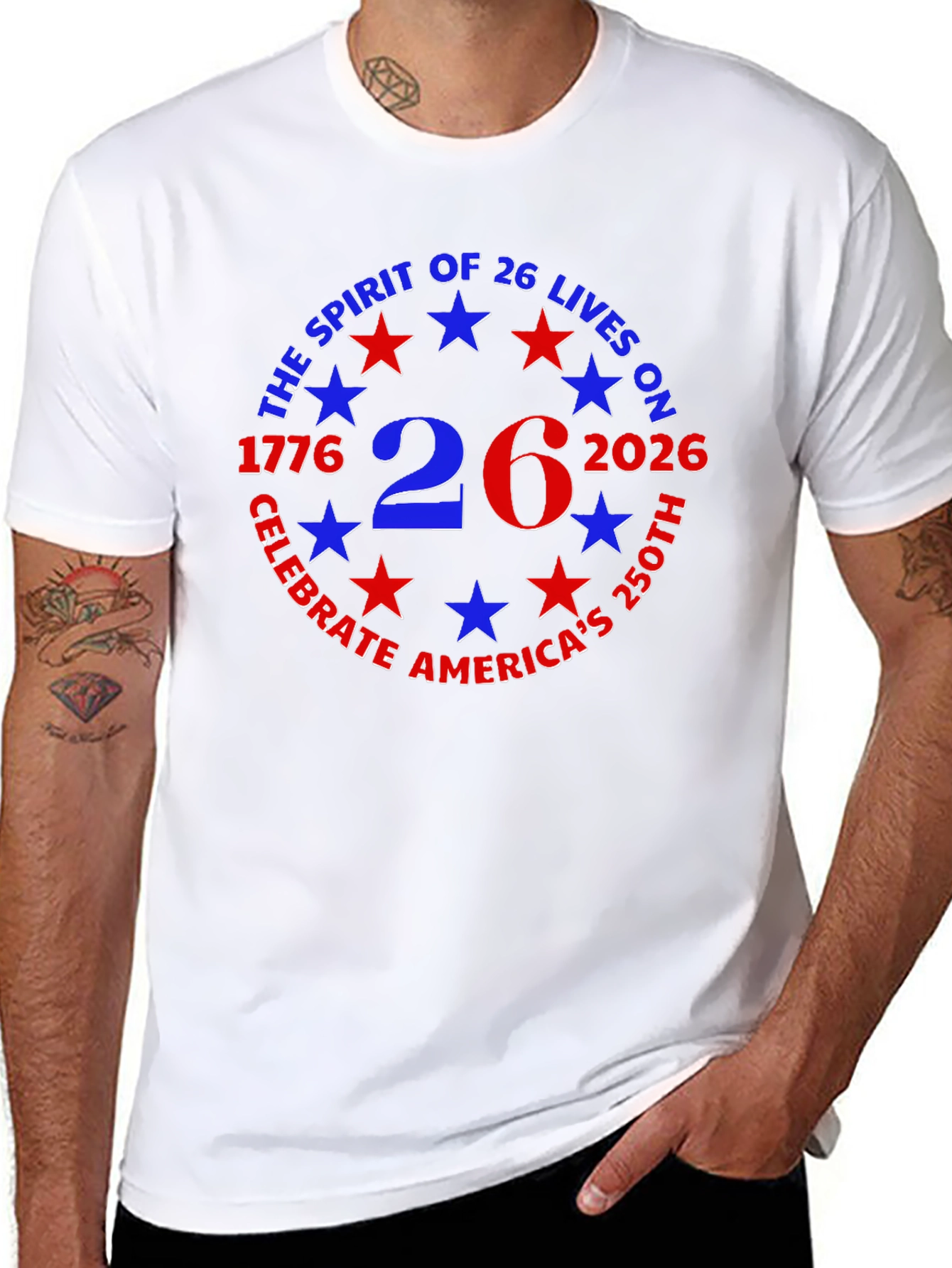 Spirit of 26 250th Anniversary Graphic Tee