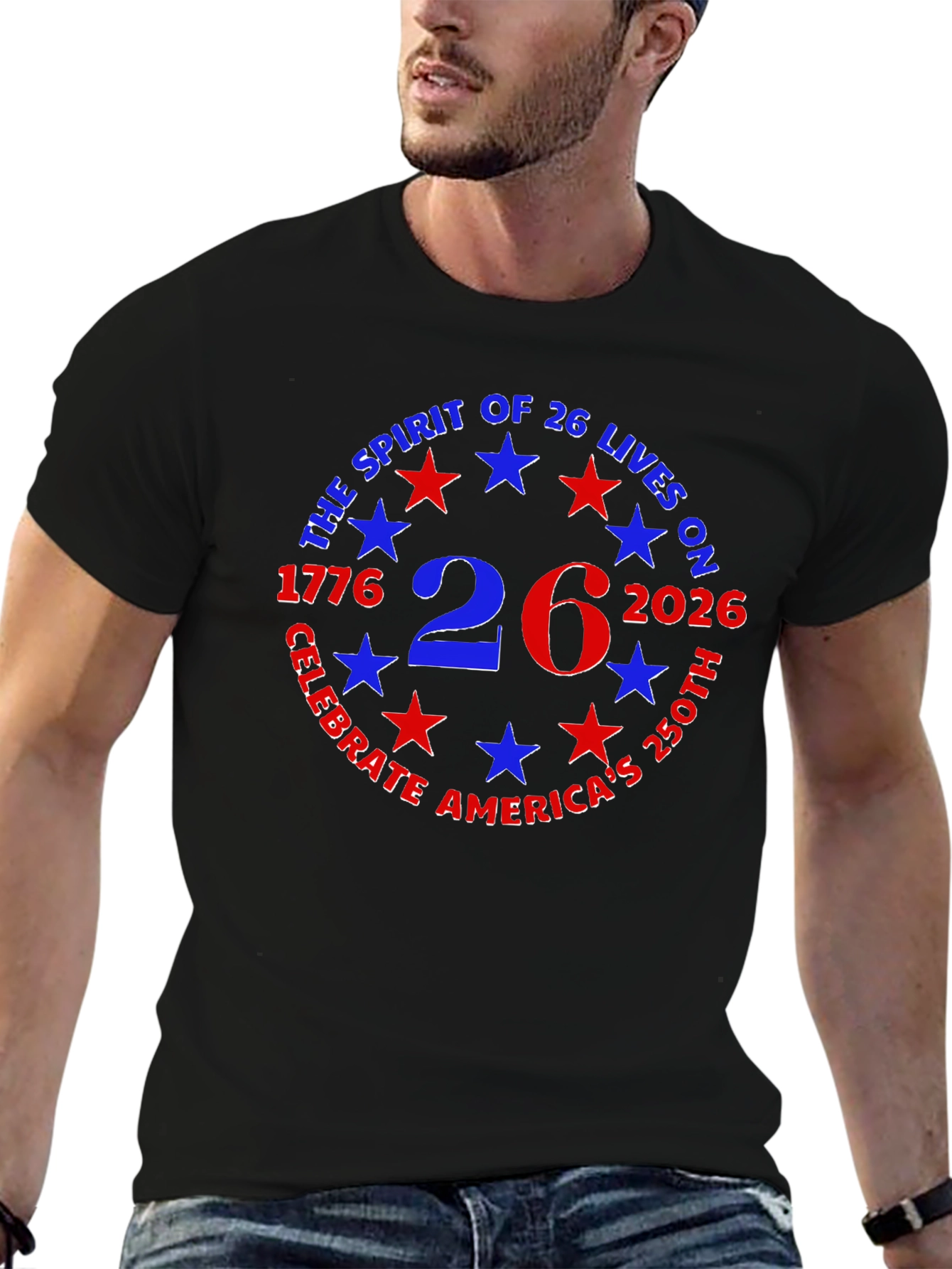Spirit of 26 250th Anniversary Graphic Tee