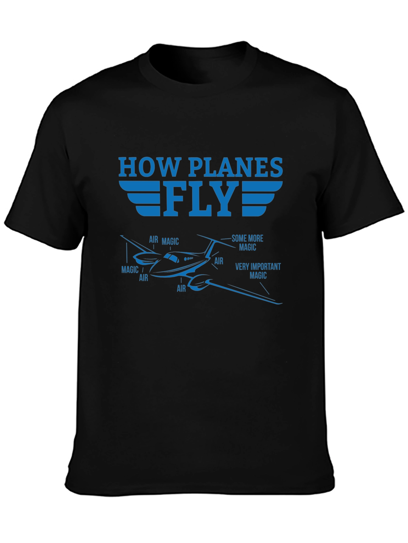 How Planes Fly Graphic T-Shirt