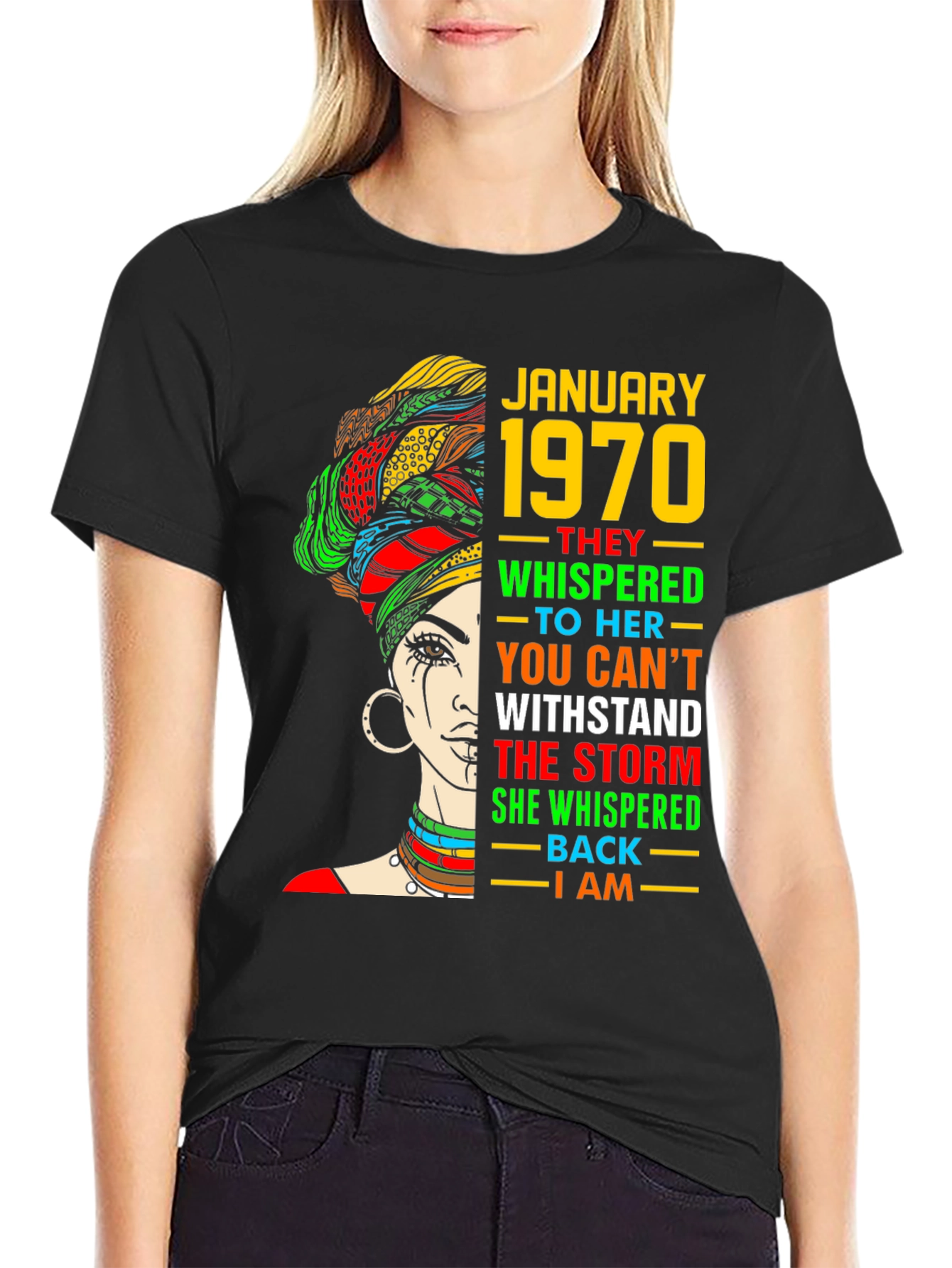 January 1970 I Am The Storm Graphic Tee