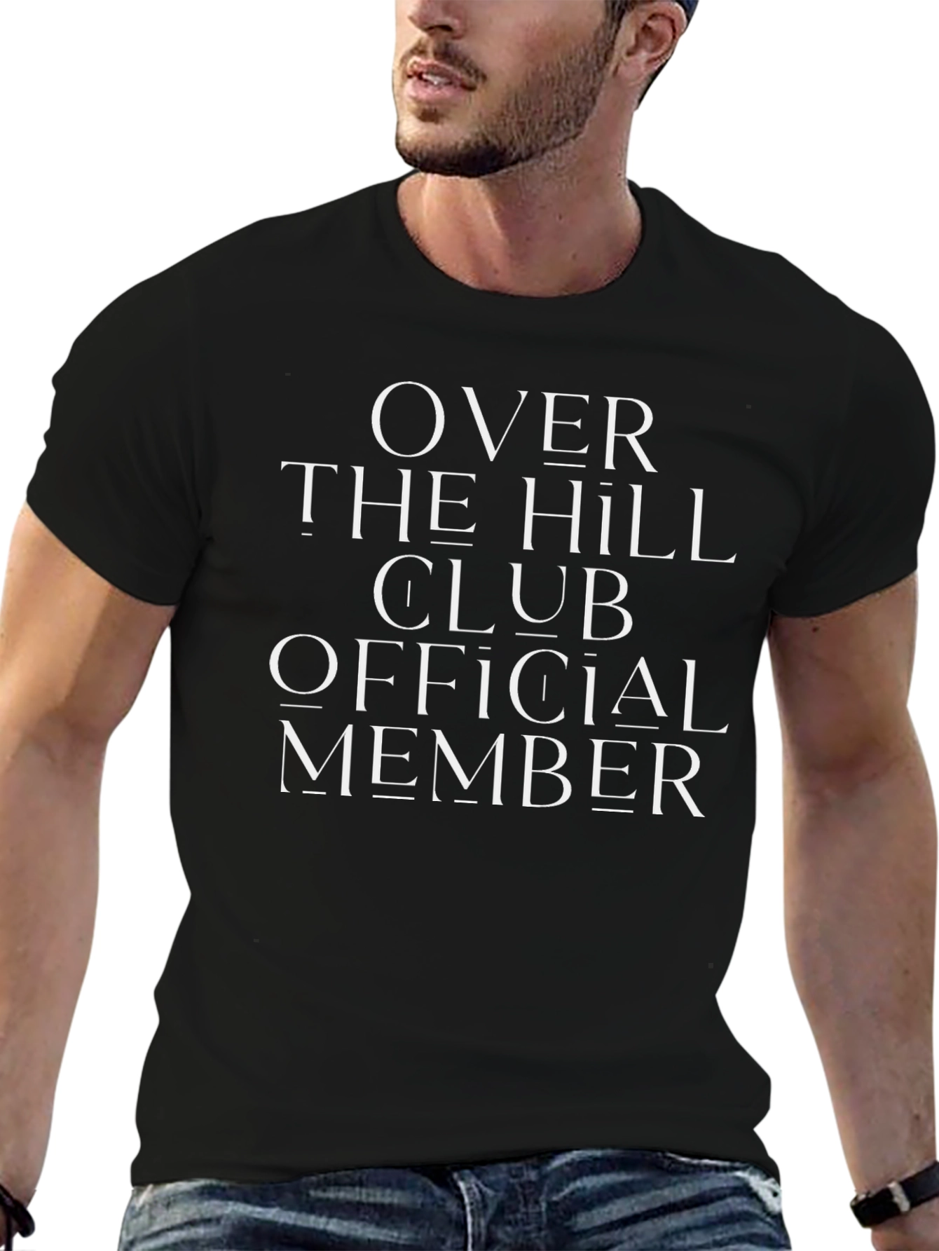Over The Hill Club Official Member T-Shirt