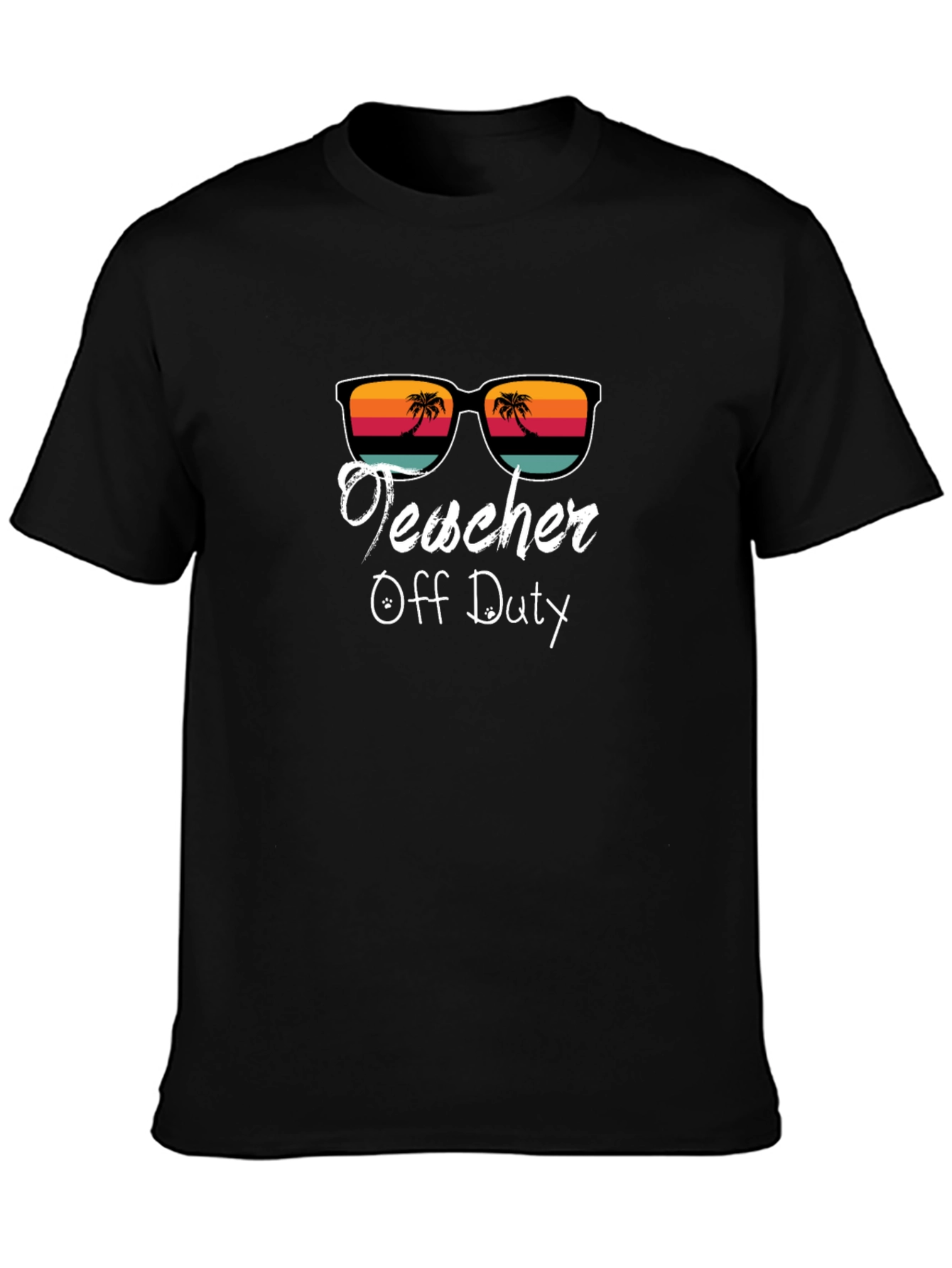 Teacher Off Duty Graphic T-Shirt