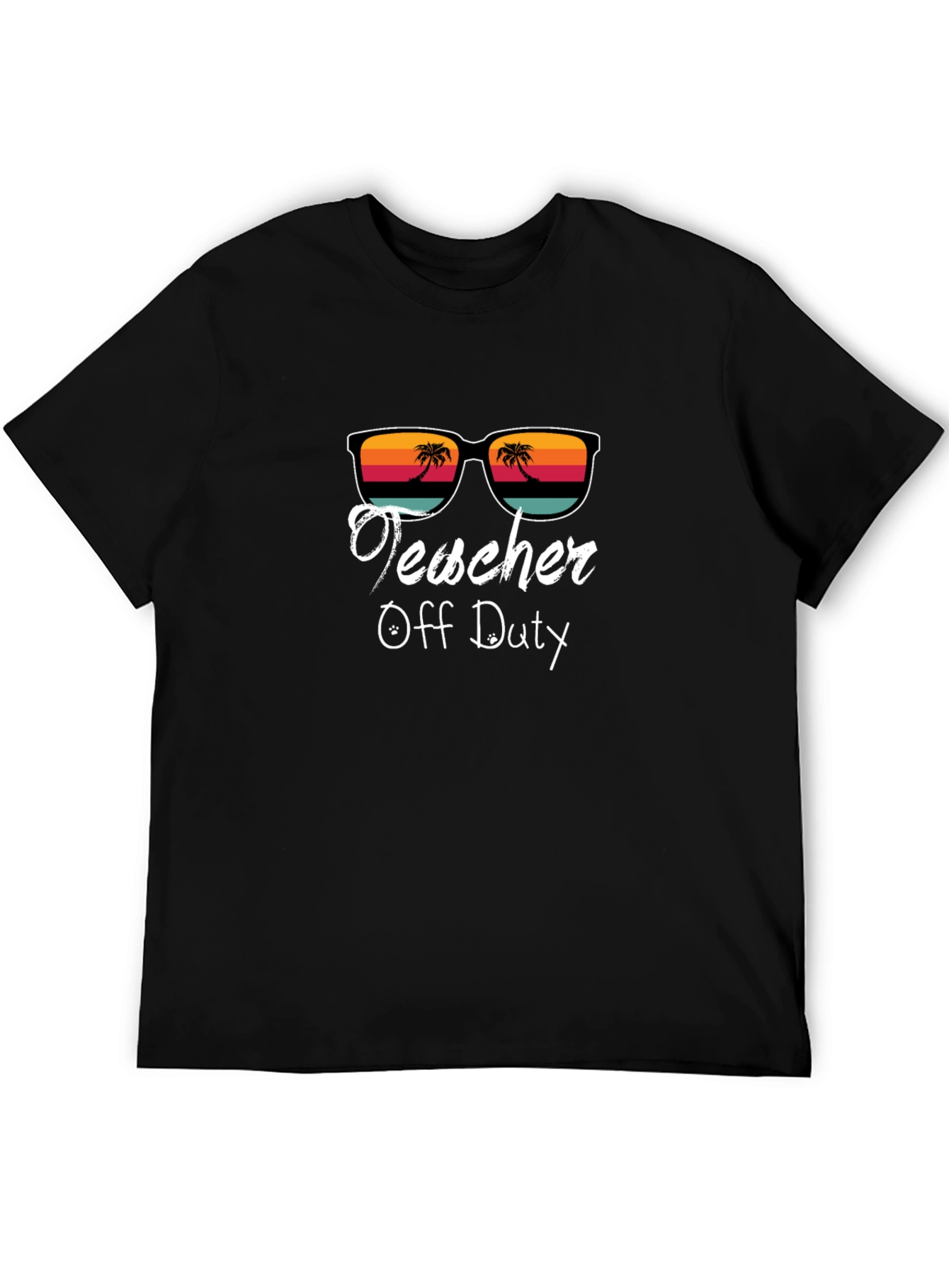 Teacher Off Duty Graphic T-Shirt