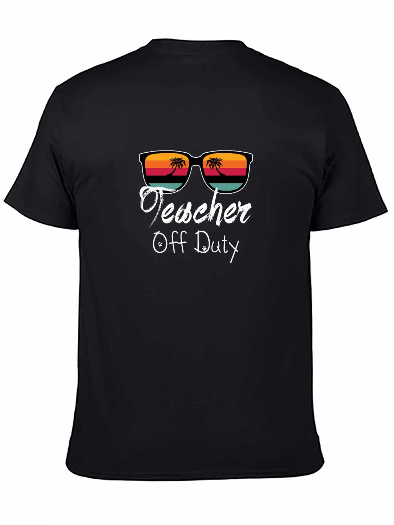Teacher Off Duty Graphic T-Shirt