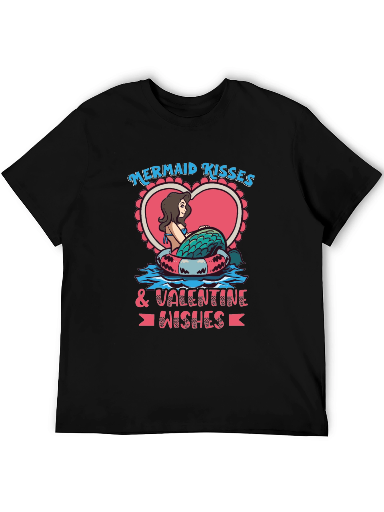 Mermaid Kisses Valentine T-Shirt
