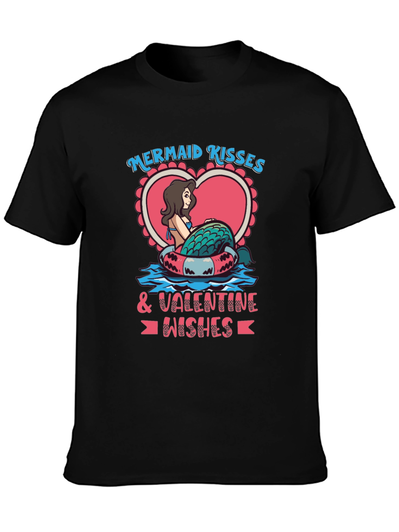 Mermaid Kisses Valentine T-Shirt