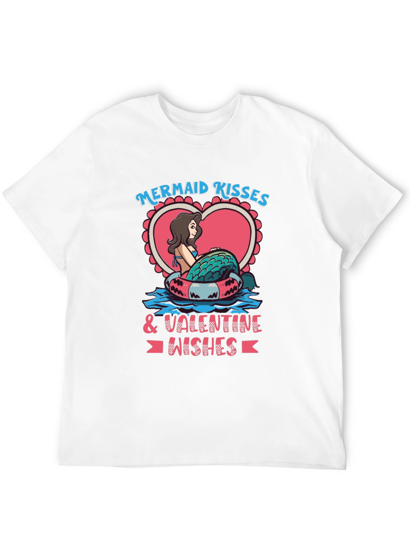 Mermaid Kisses Valentine T-Shirt