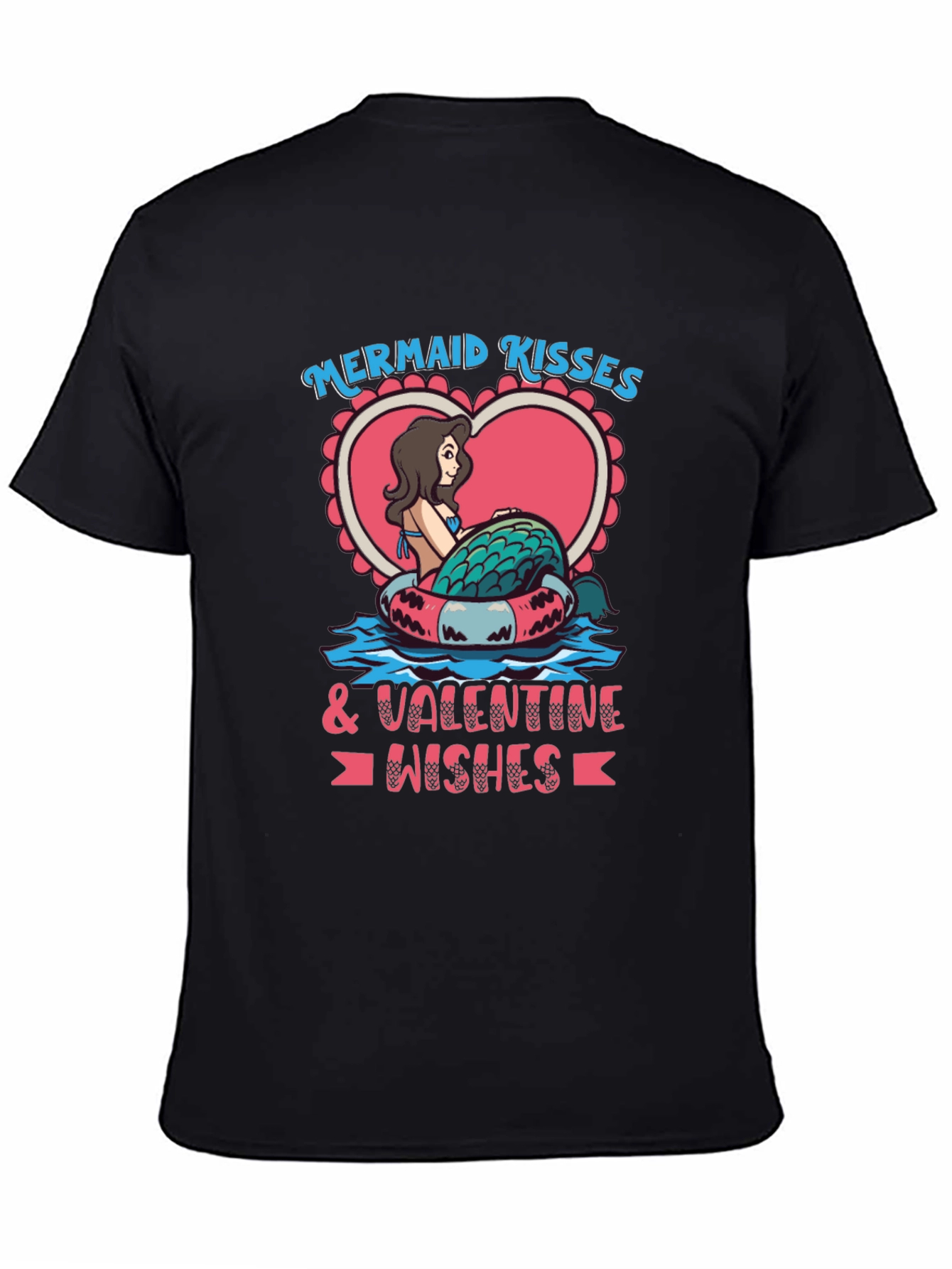 Mermaid Kisses Valentine T-Shirt