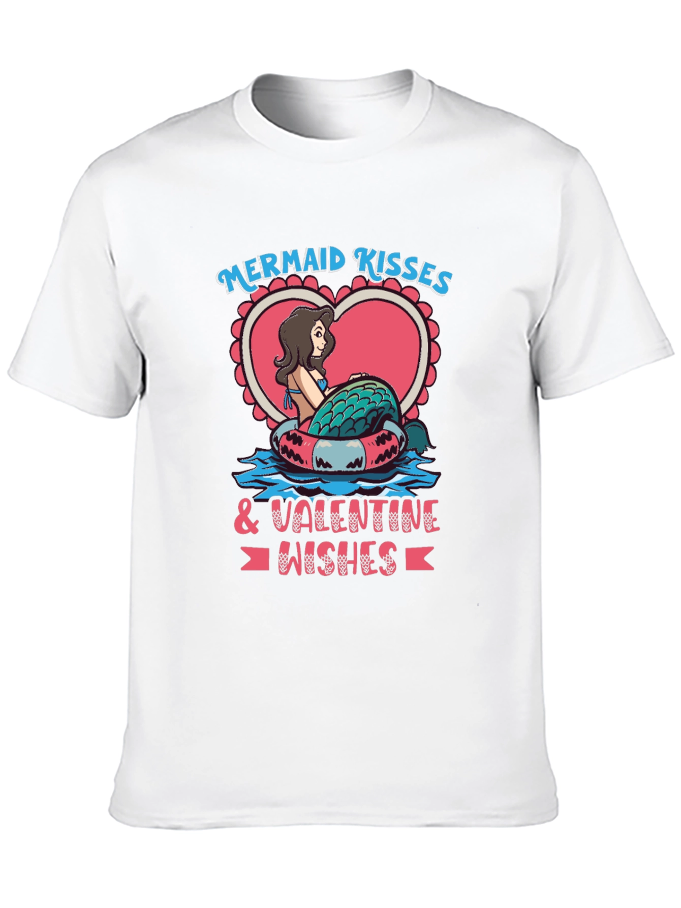 Mermaid Kisses Valentine T-Shirt
