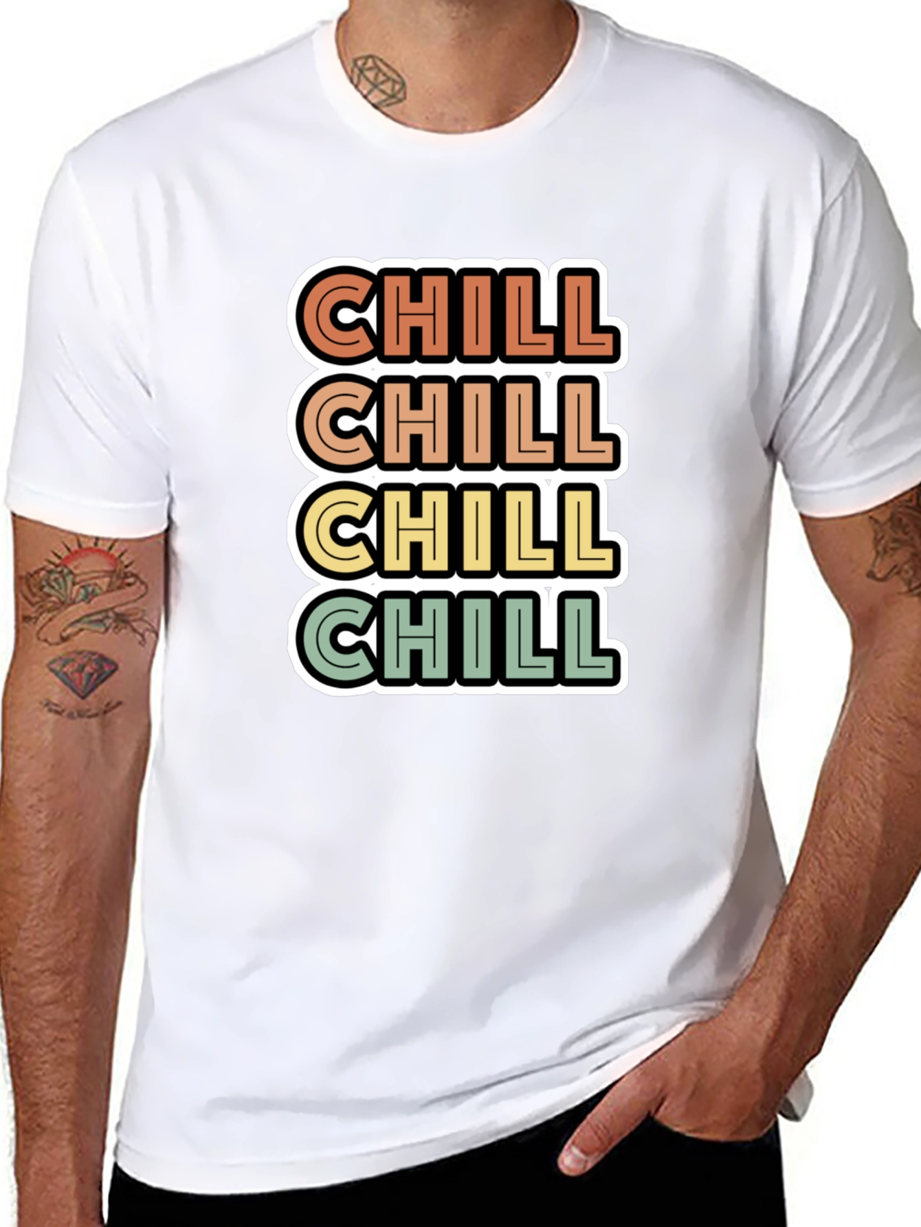 Retro Chill T-Shirt - Cool & Comfy Everyday Wear