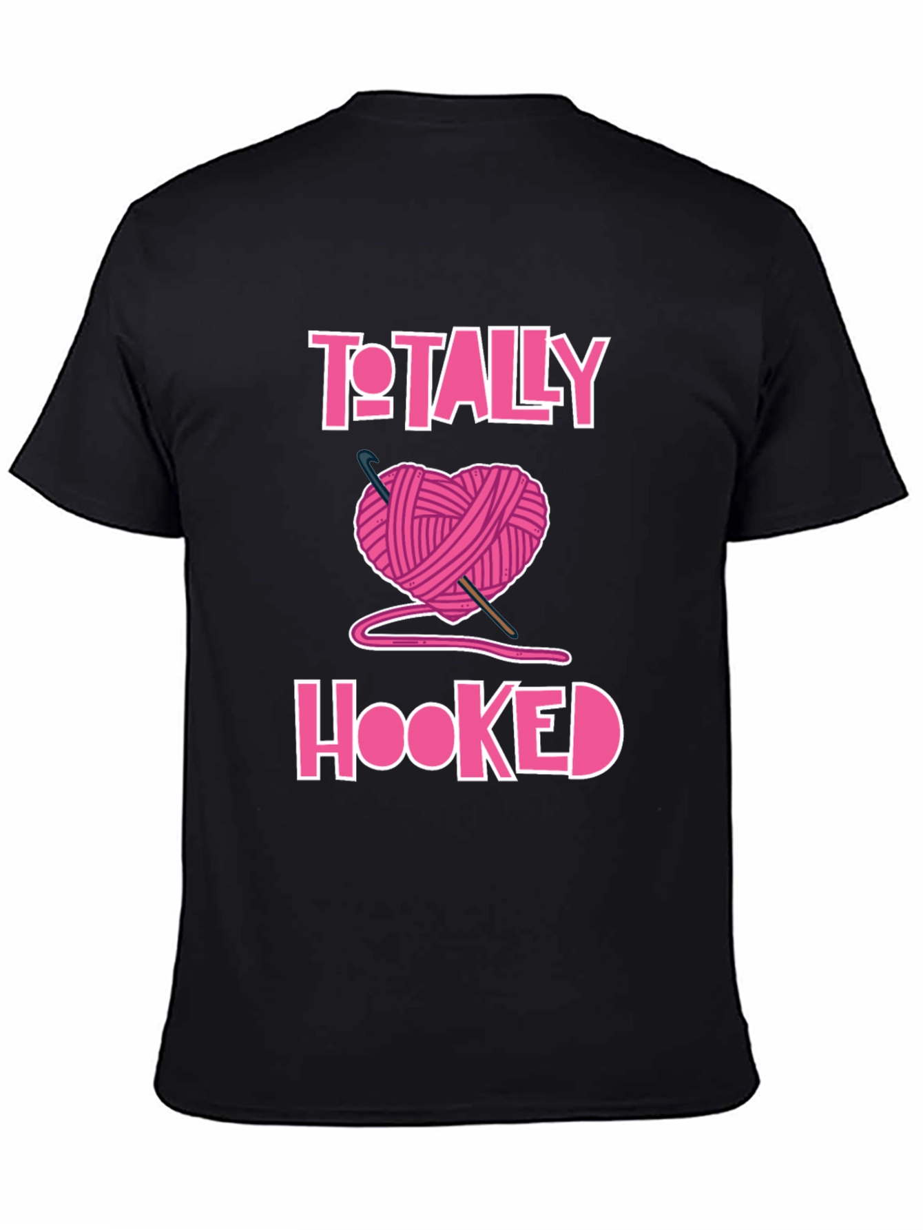 Totally Hooked Crochet T-Shirt