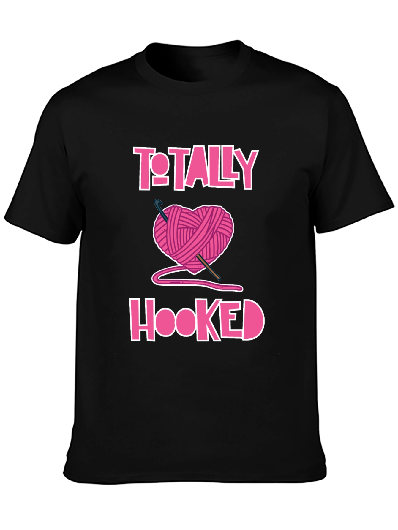 Totally Hooked Crochet T-Shirt