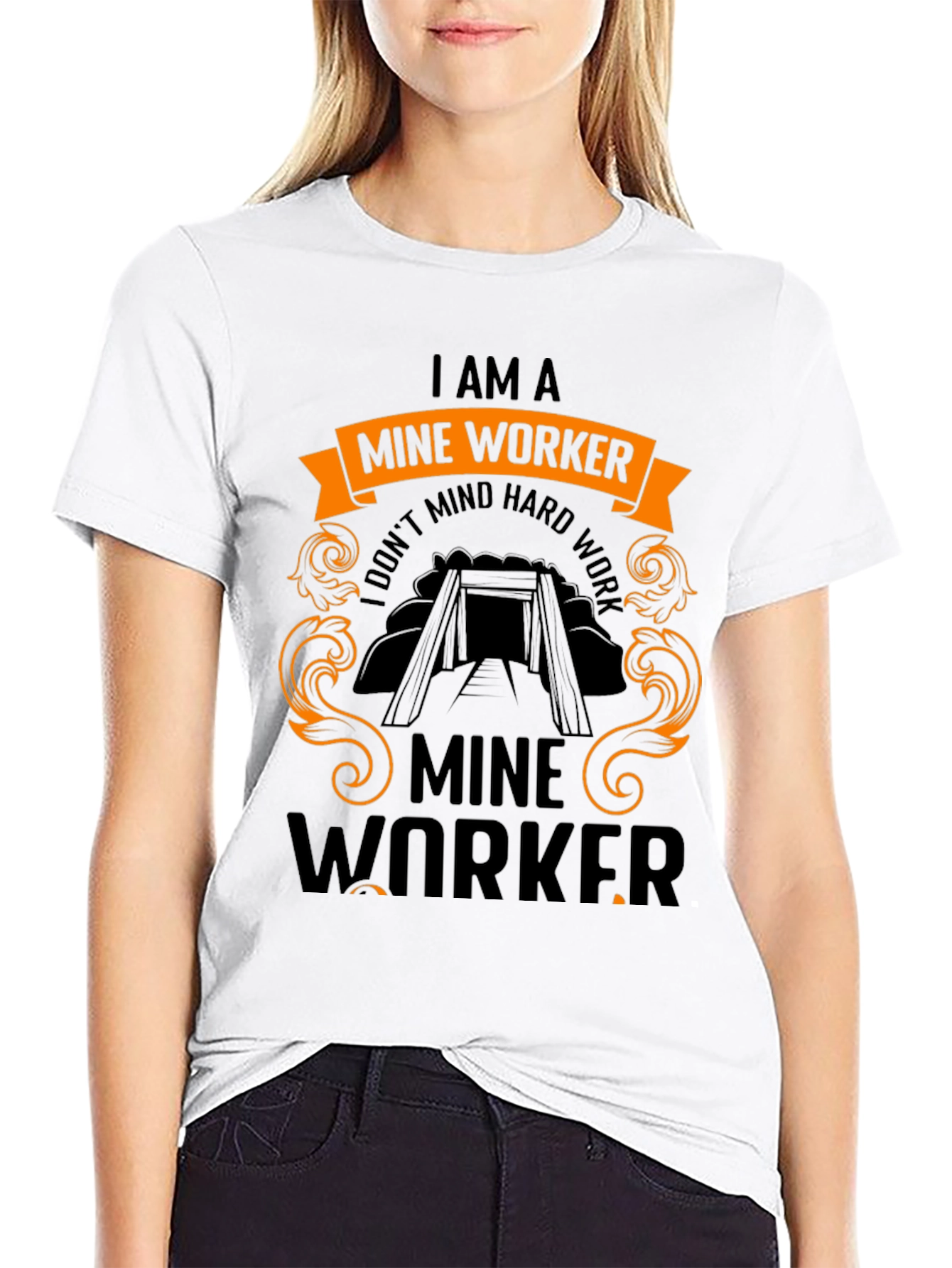Mine Worker T-Shirt - Hard Work Pride