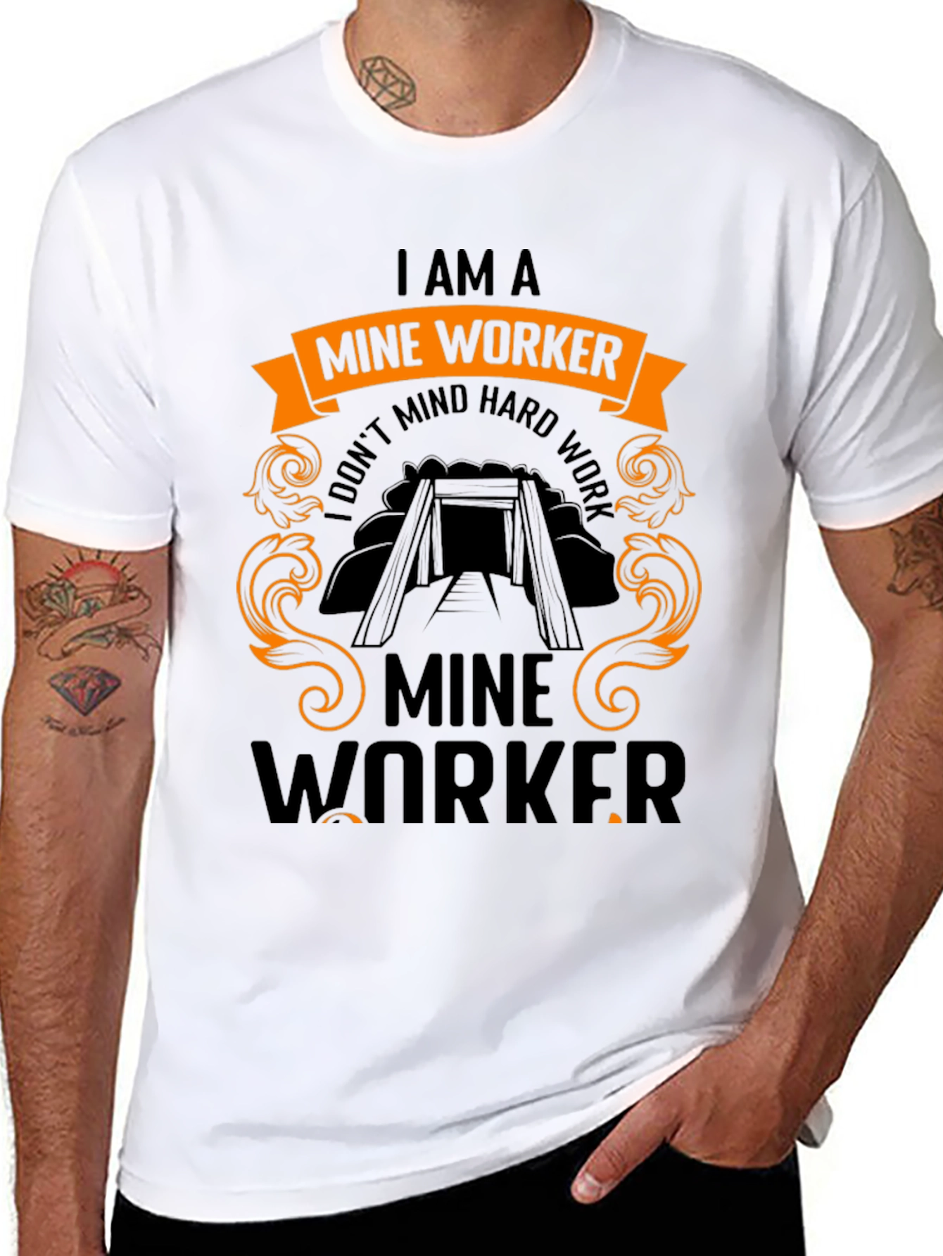 Mine Worker T-Shirt - Hard Work Pride
