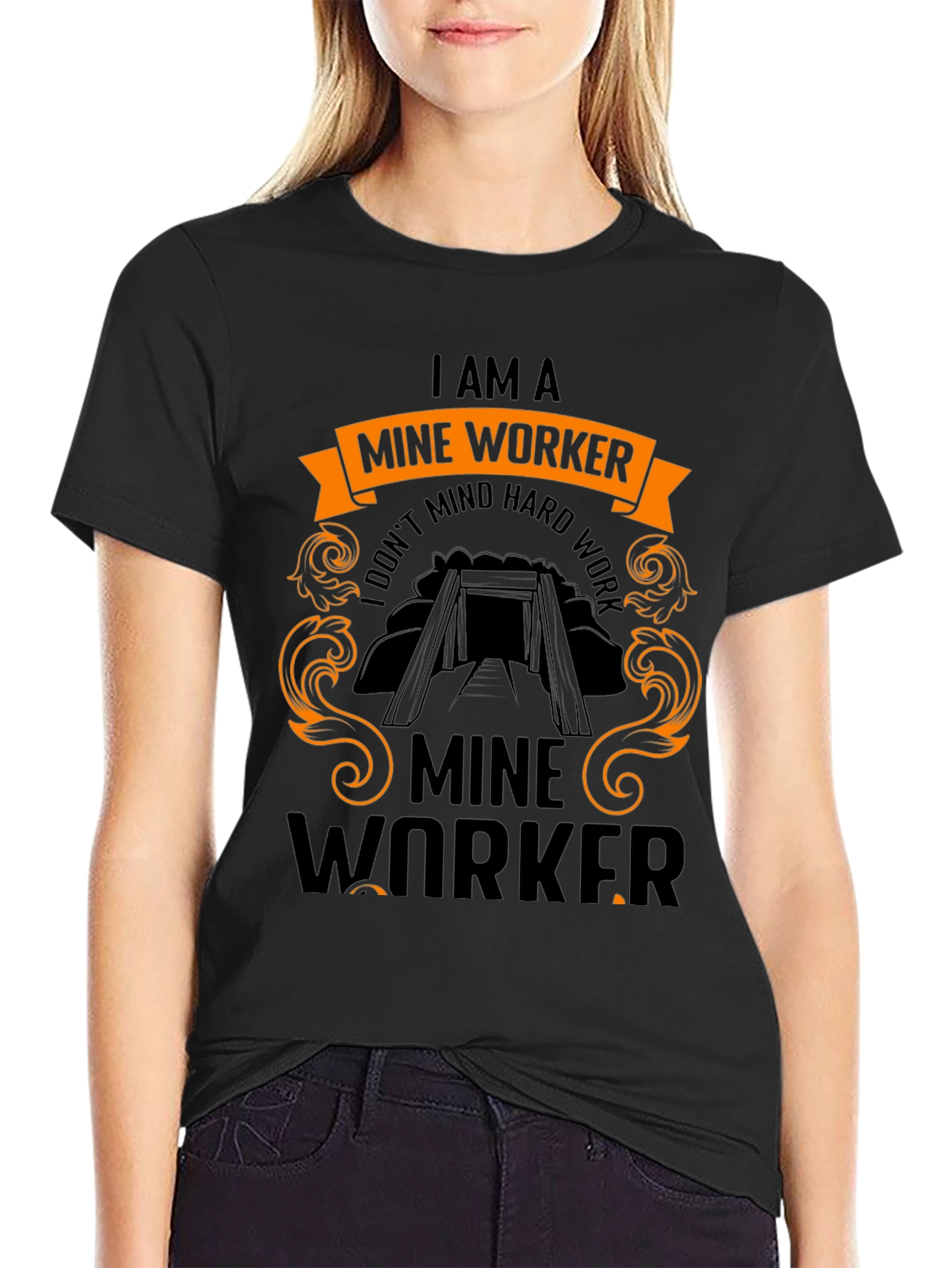 Mine Worker T-Shirt - Hard Work Pride