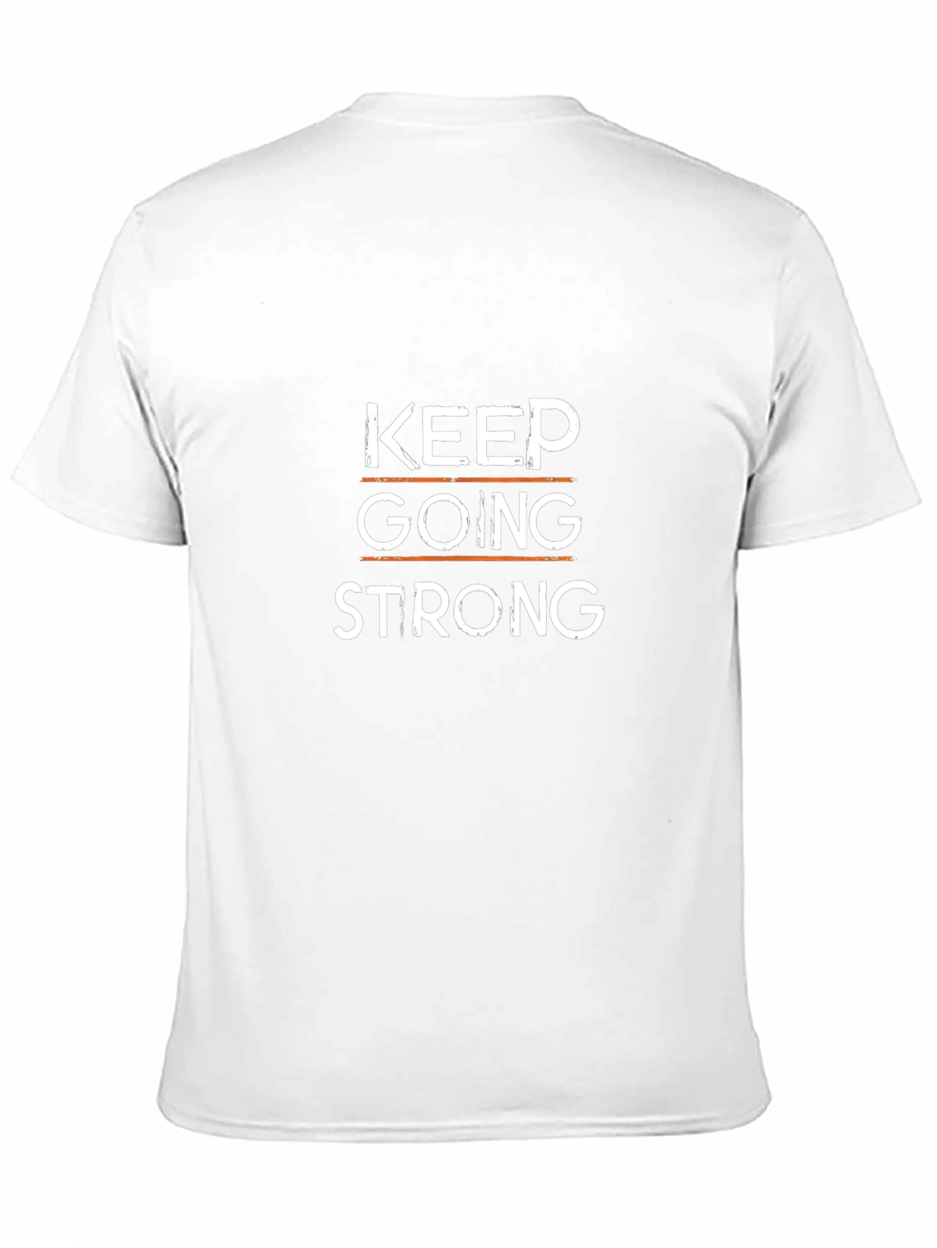 Keep Going Strong Black Graphic Tee