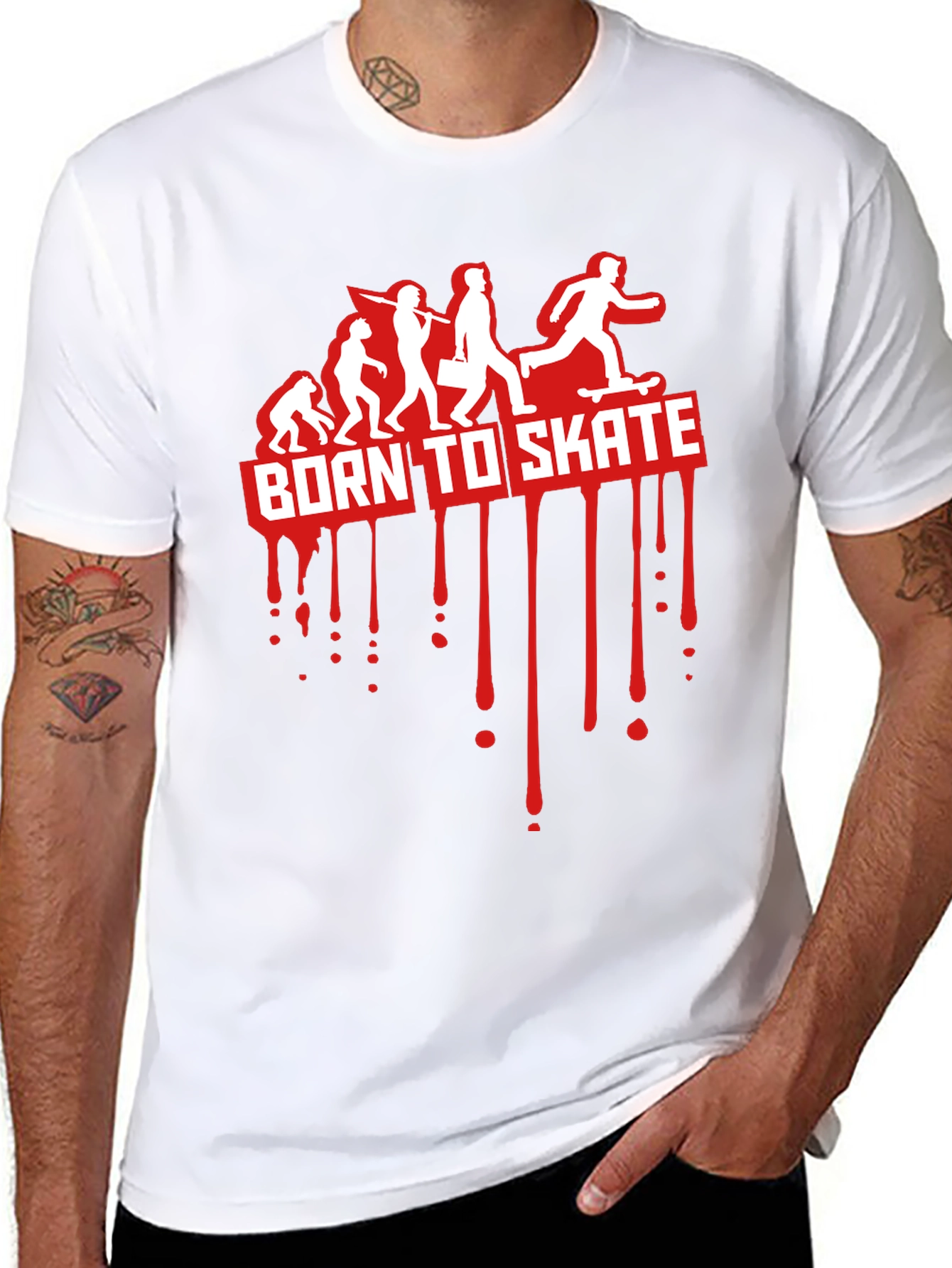 Born to Skate Evolution T-Shirt