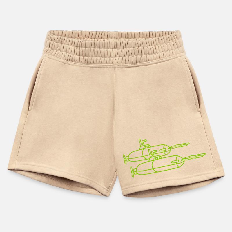 2 Military Submarines Shooting Torpedo Two Missile