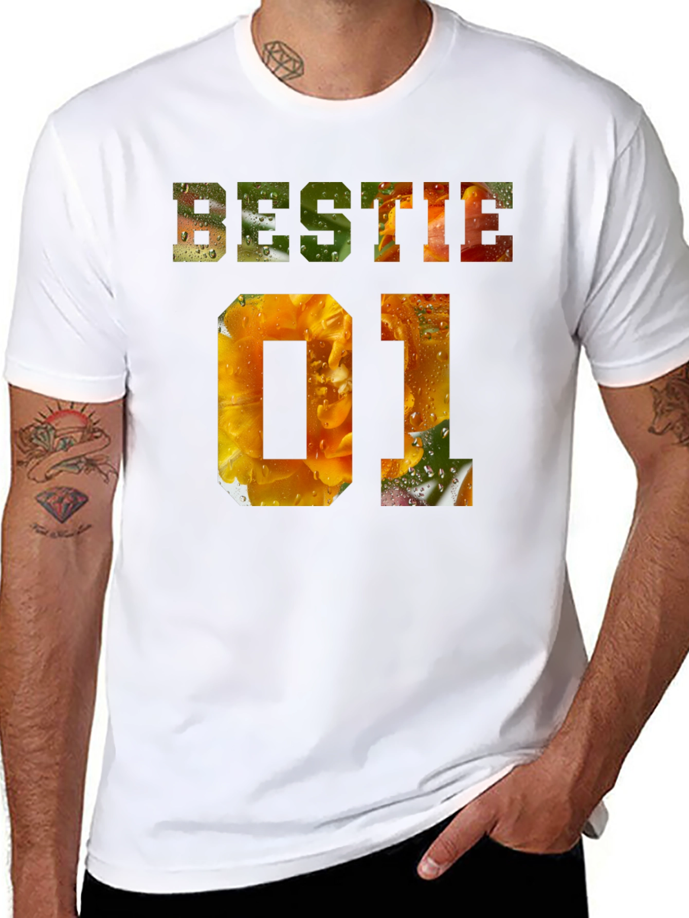 Bestie 01 Graphic T-Shirt - Unisex