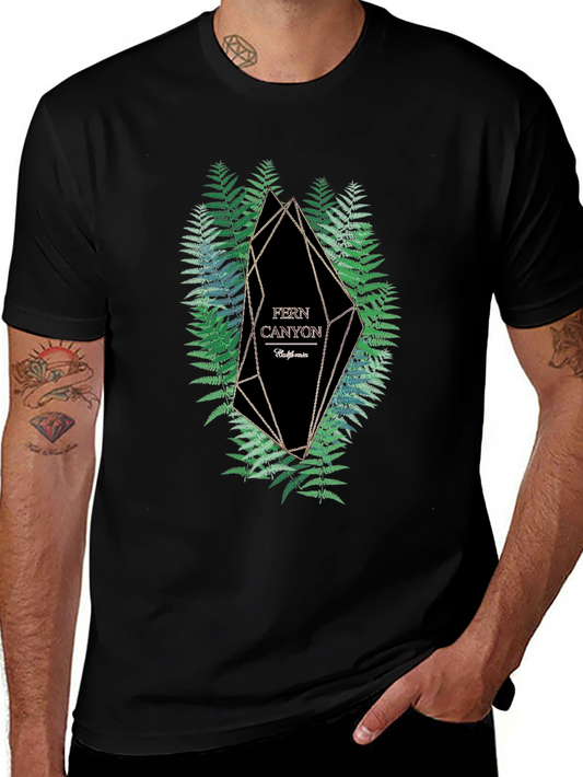 Fern Canyon Geometric T-Shirt