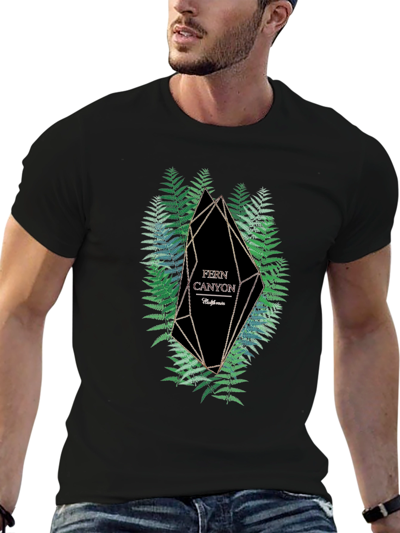Fern Canyon Geometric T-Shirt