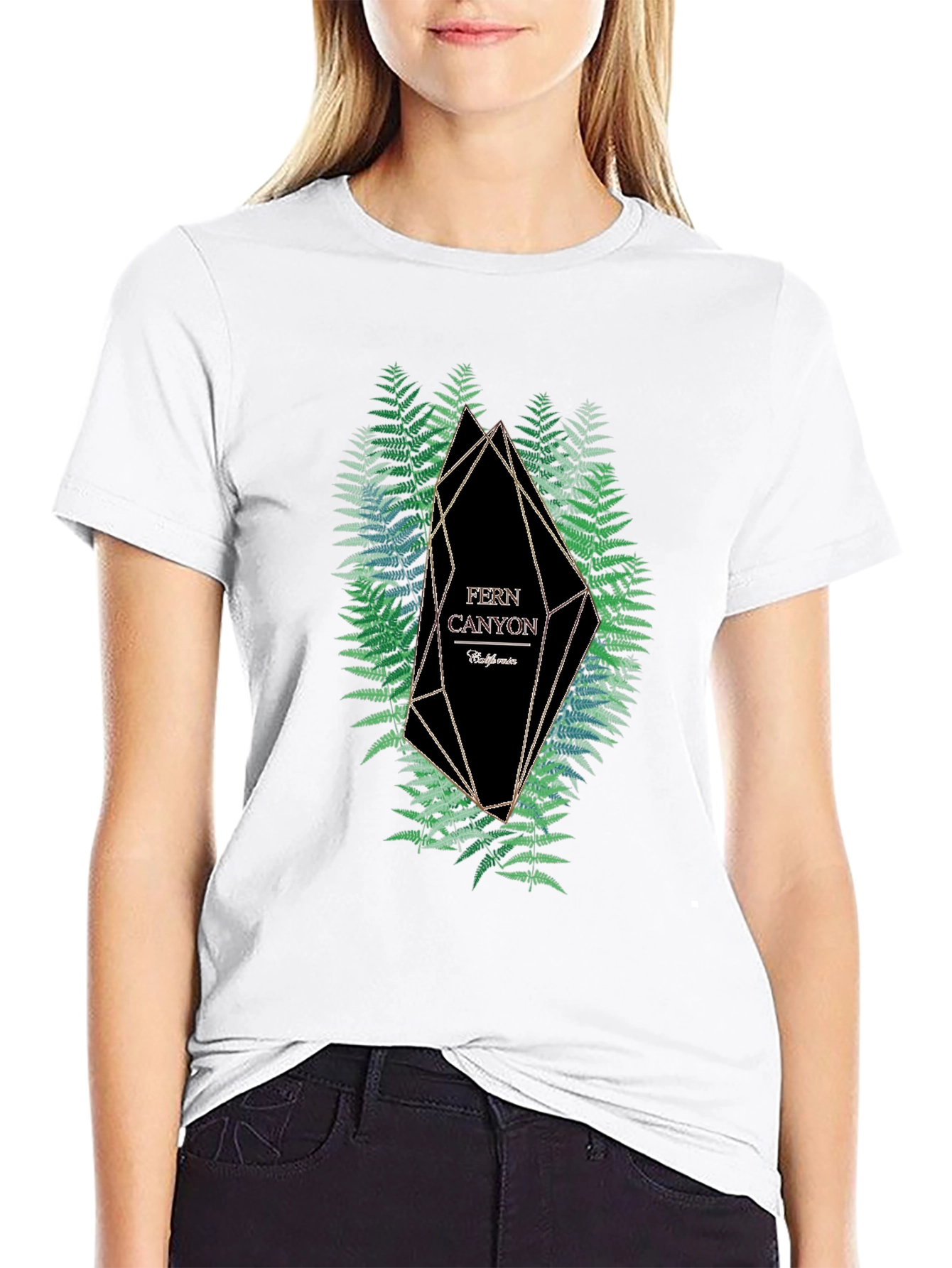 Fern Canyon Geometric T-Shirt