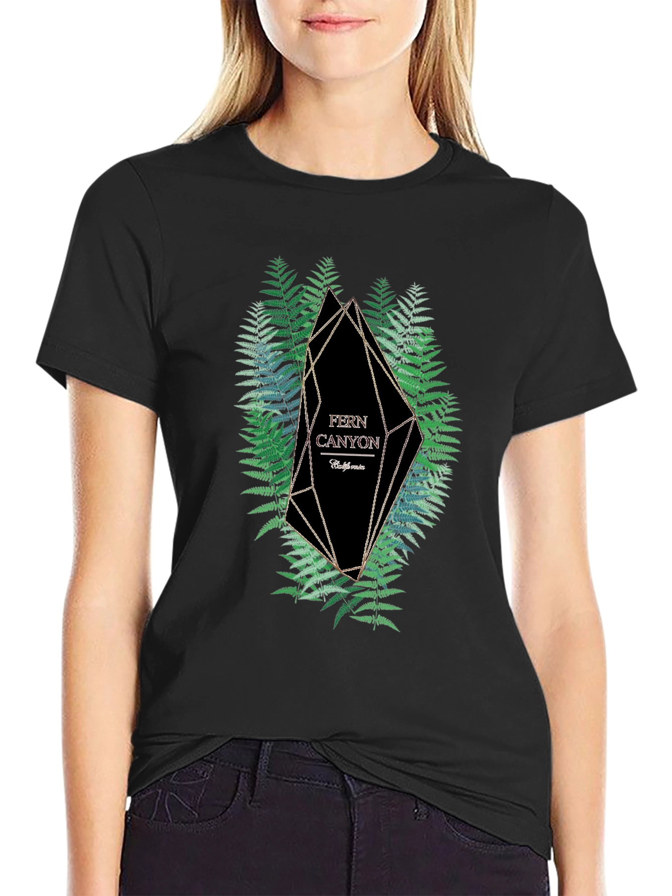 Fern Canyon Geometric T-Shirt