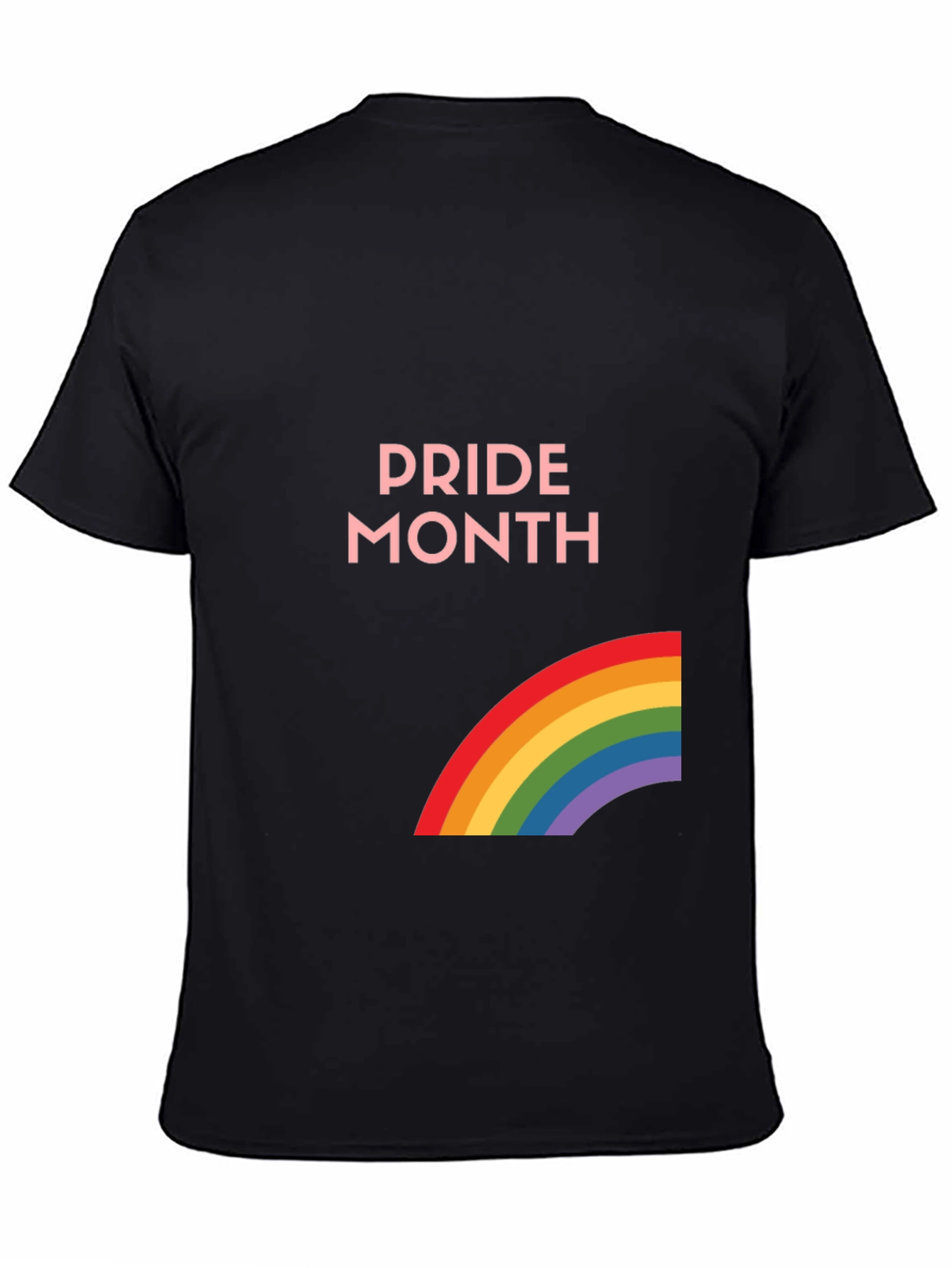 Pride Month Rainbow Graphic Tee