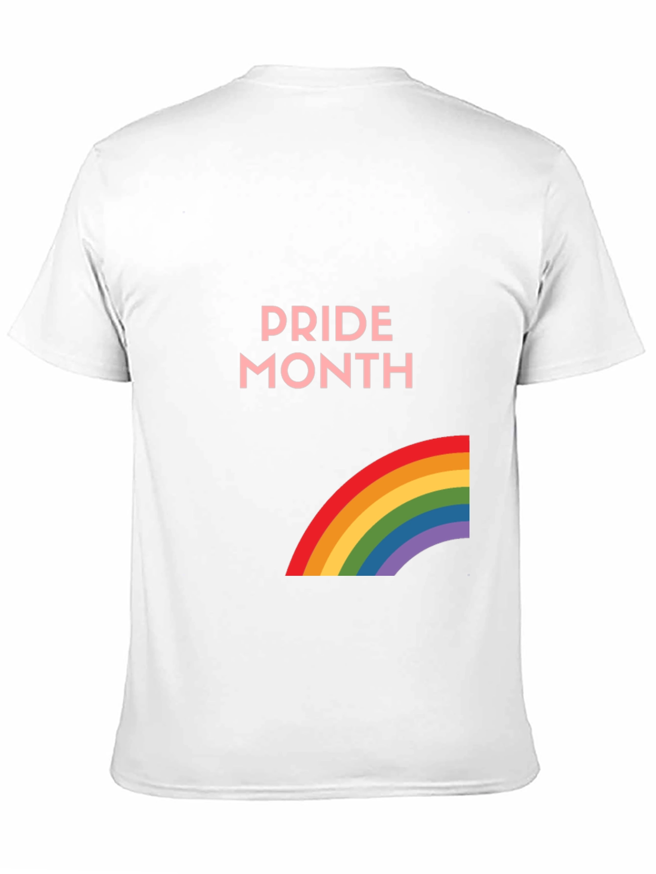 Pride Month Rainbow Graphic Tee