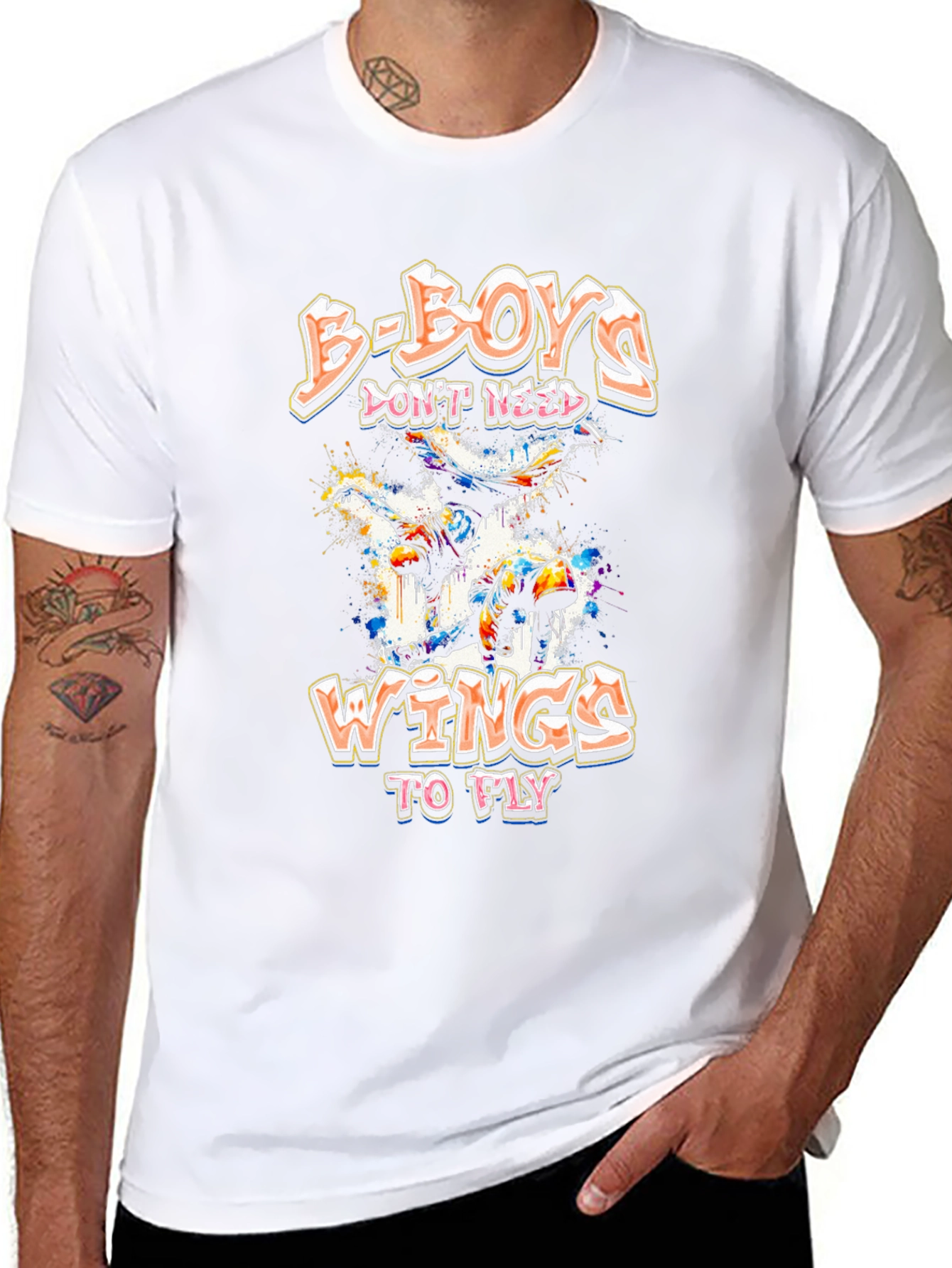 B-Boys Graphic T-Shirt - Street Dance
