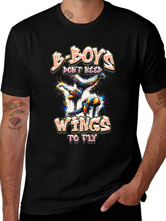 B-Boys Graphic T-Shirt - Street Dance