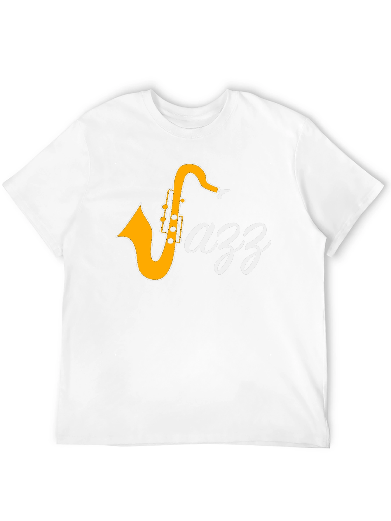 Jazz Saxophone Graphic T-Shirt - Stylish Music Tee