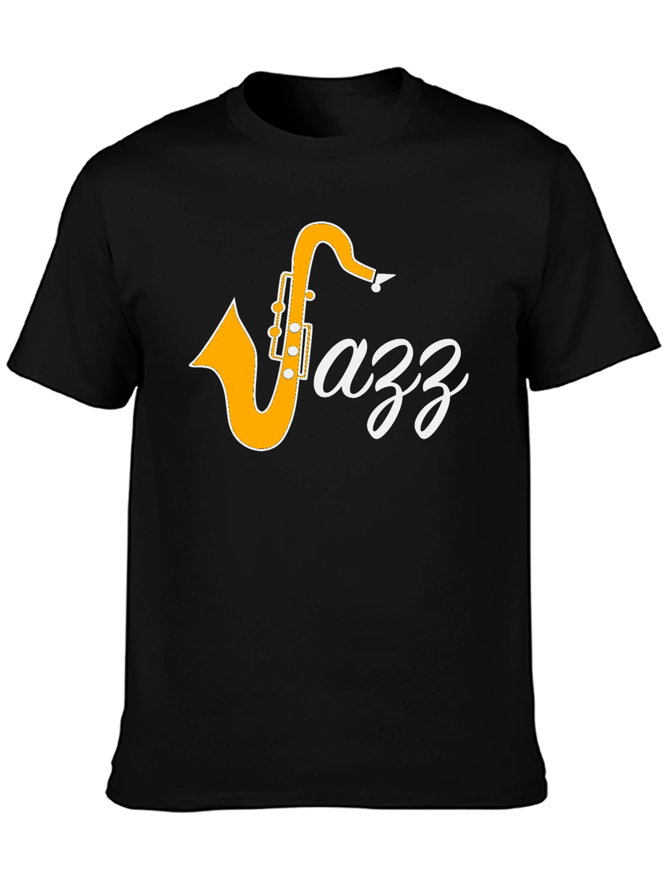 Jazz Saxophone Graphic T-Shirt - Stylish Music Tee