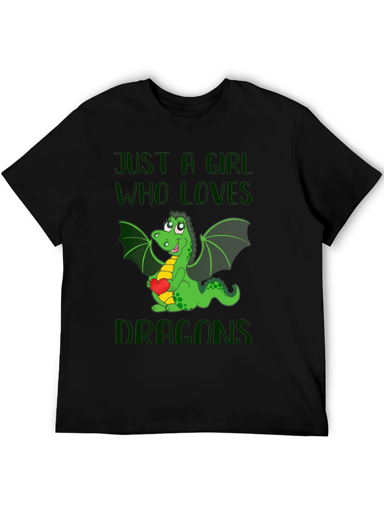 Just A Girl Who Loves Dragons T-Shirt