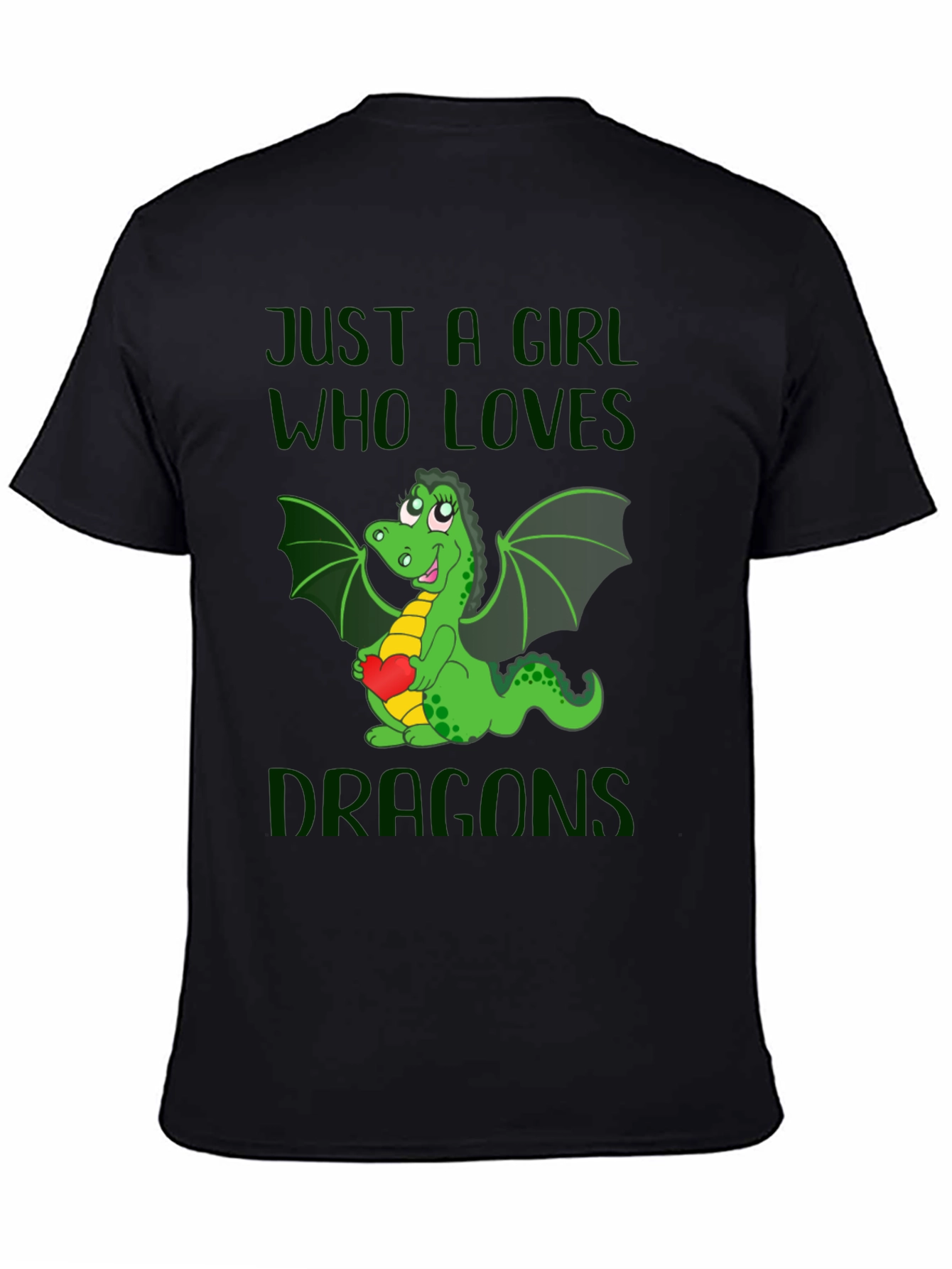Just A Girl Who Loves Dragons T-Shirt