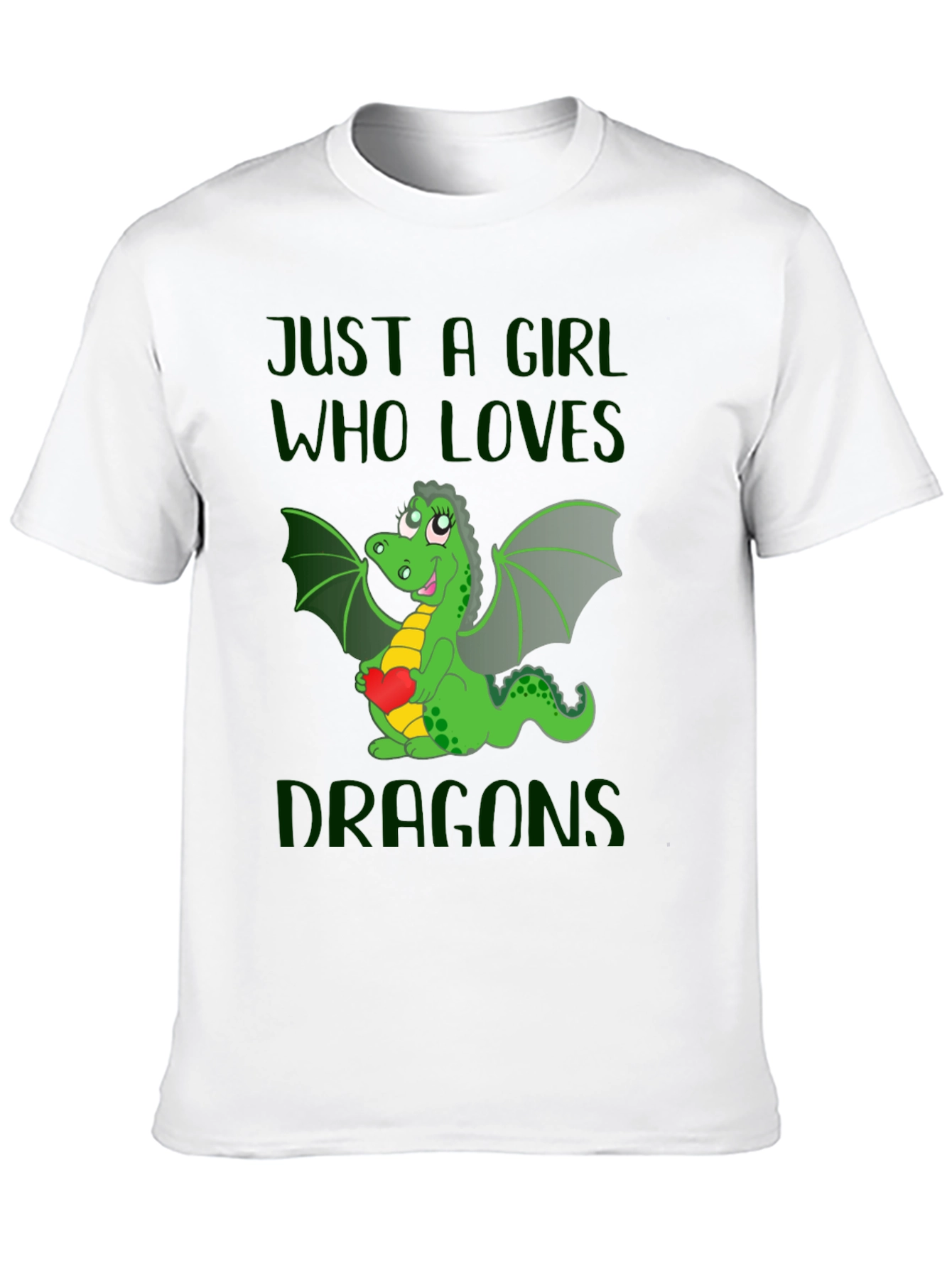 Just A Girl Who Loves Dragons T-Shirt