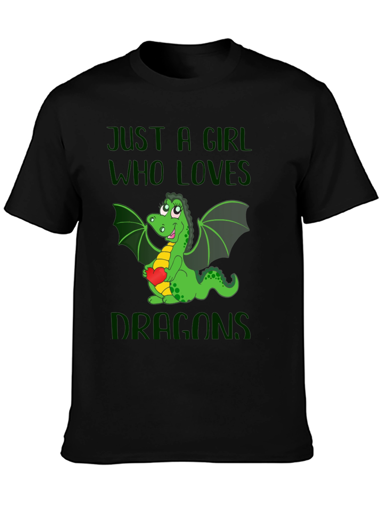 Just A Girl Who Loves Dragons T-Shirt