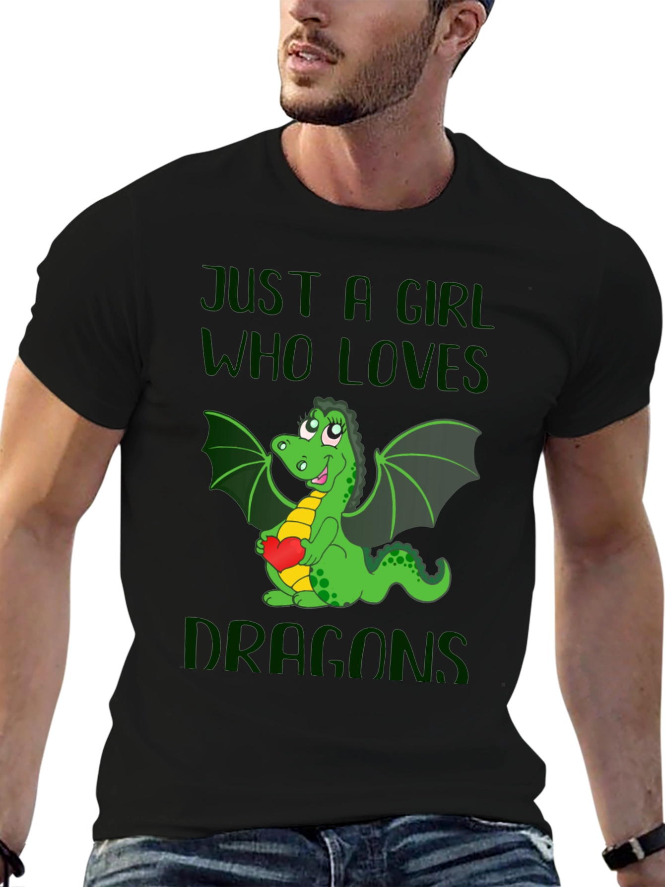 Just A Girl Who Loves Dragons T-Shirt