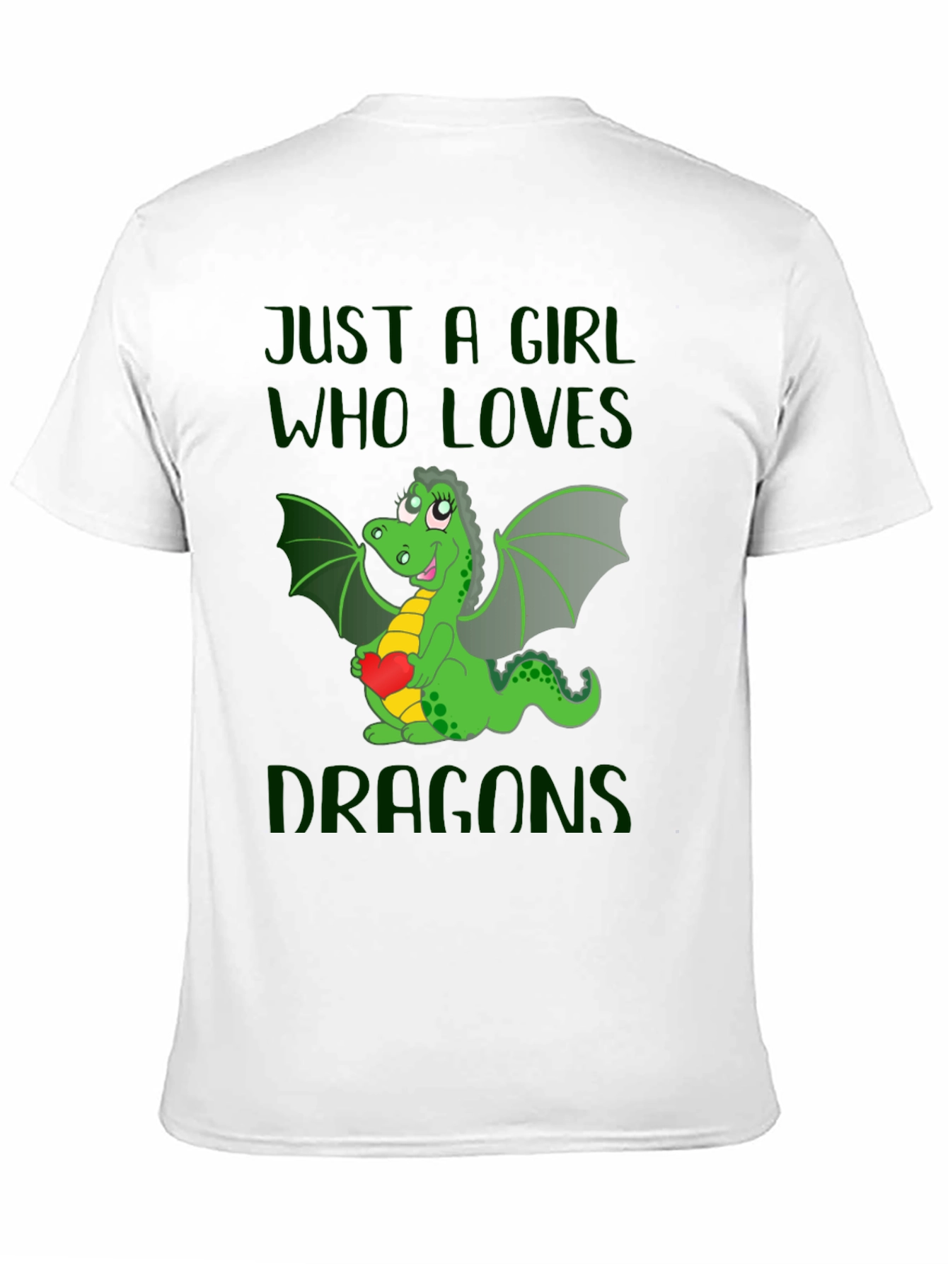 Just A Girl Who Loves Dragons T-Shirt