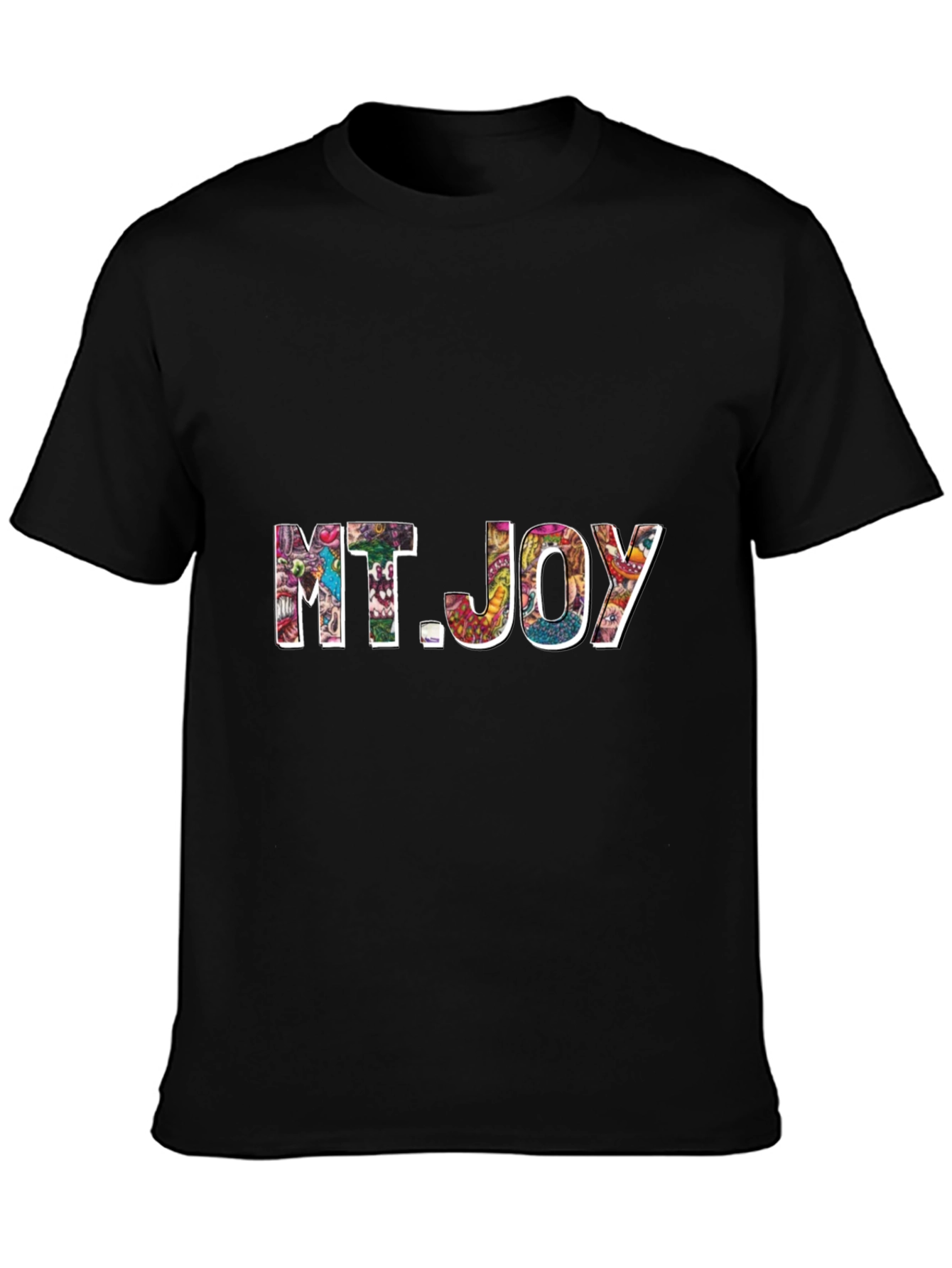 MT. JOY Graphic T-Shirt - Casual Black Tee