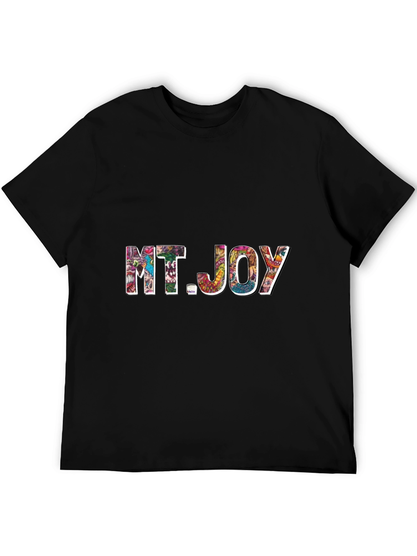 MT. JOY Graphic T-Shirt - Casual Black Tee