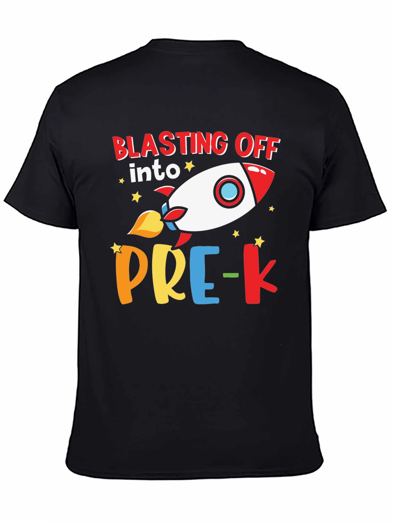 Blasting Off into Pre-K Rocket T-Shirt