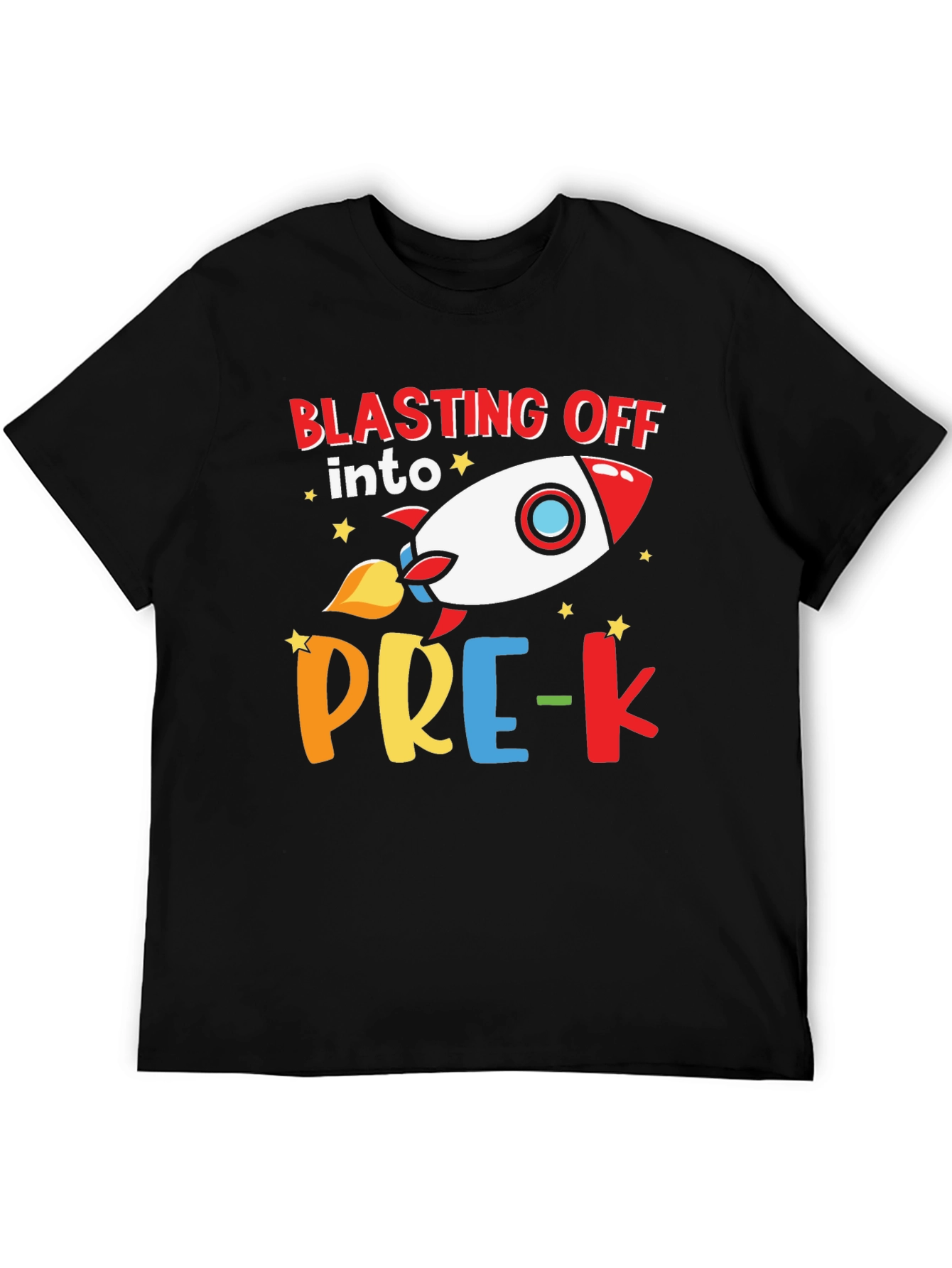 Blasting Off into Pre-K Rocket T-Shirt