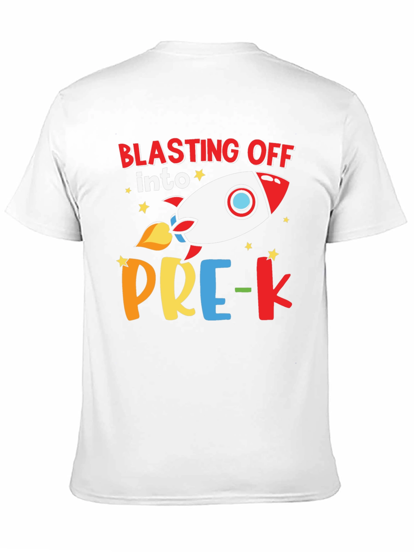Blasting Off into Pre-K Rocket T-Shirt