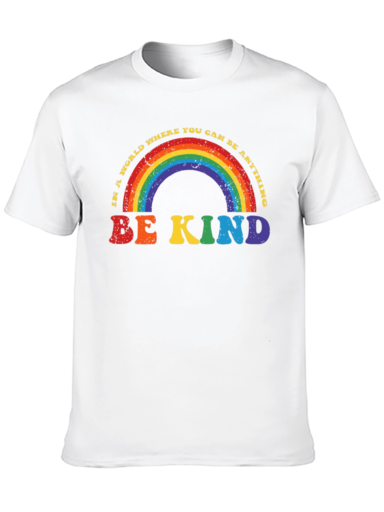Be Kind Rainbow Graphic Tee