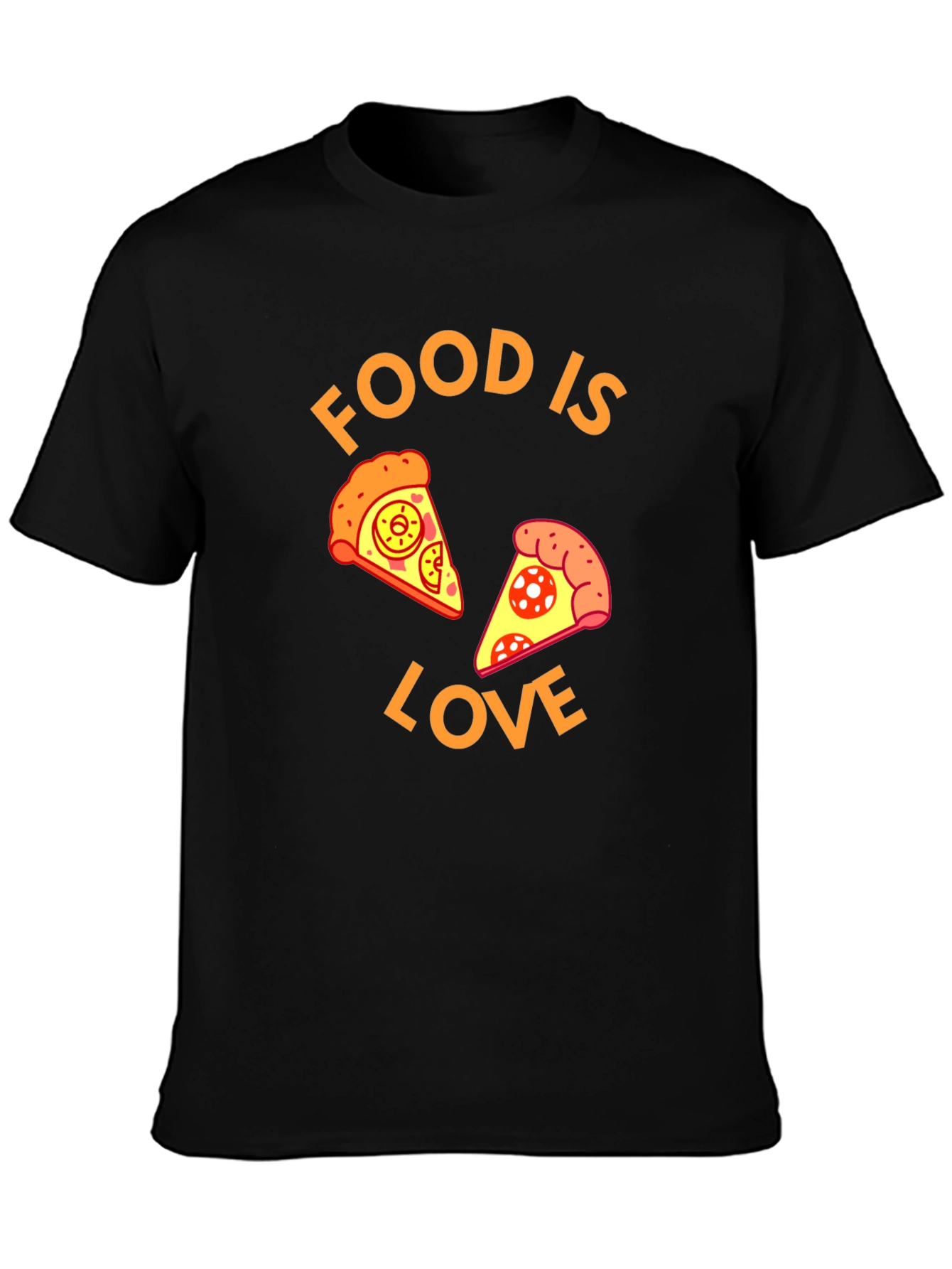 Food is Love Pizza Graphic Tee