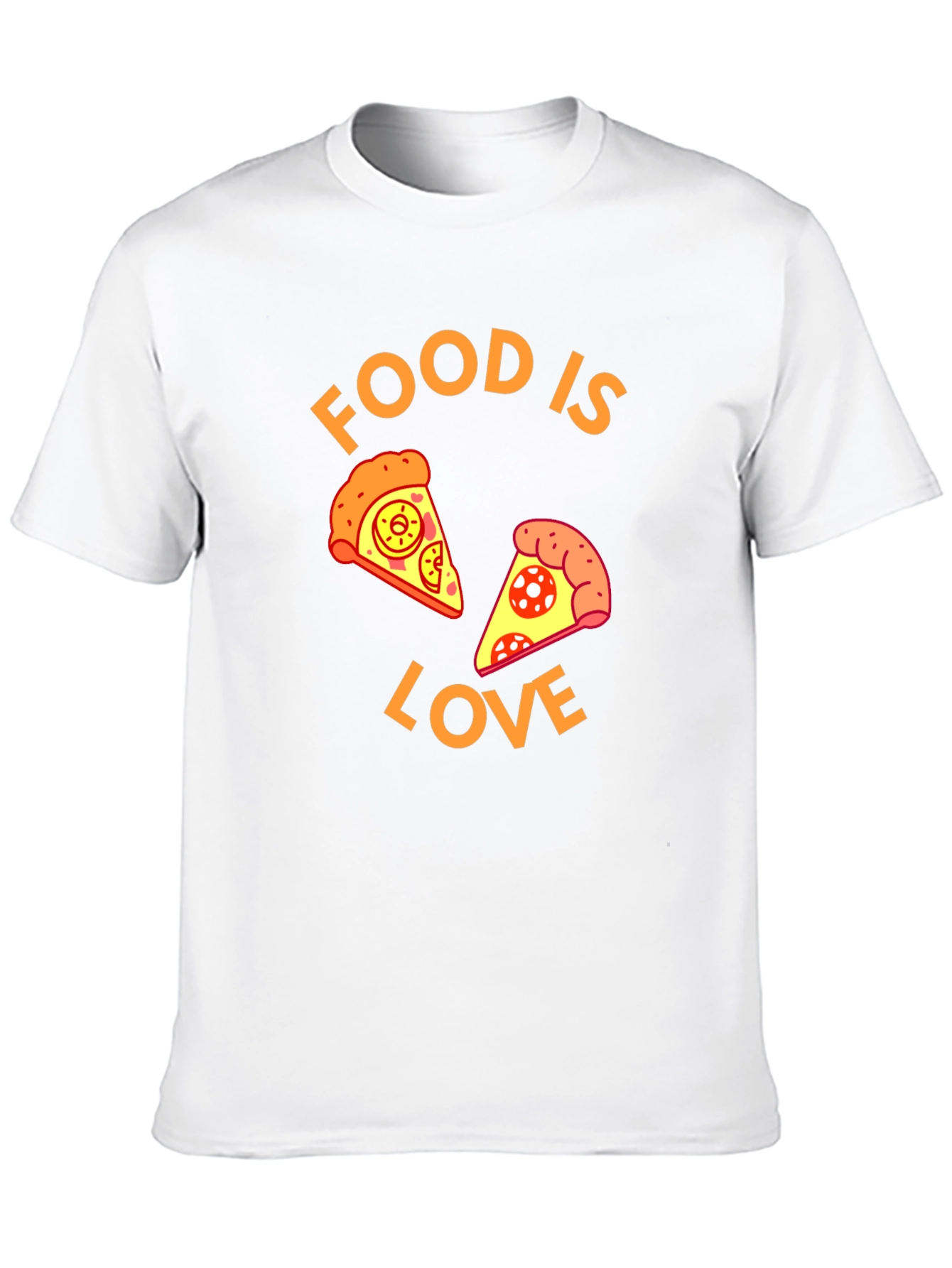 Food is Love Pizza Graphic Tee