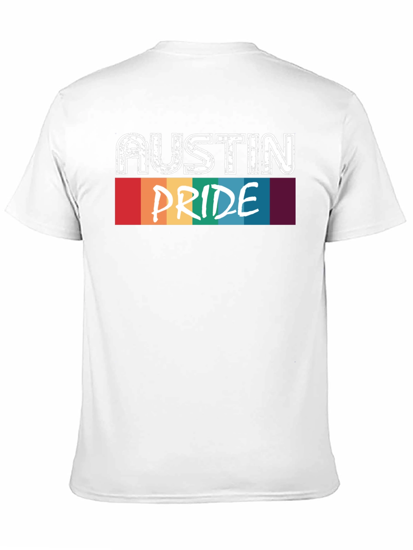 Austin Pride T-Shirt - Black Cotton Blend Tee