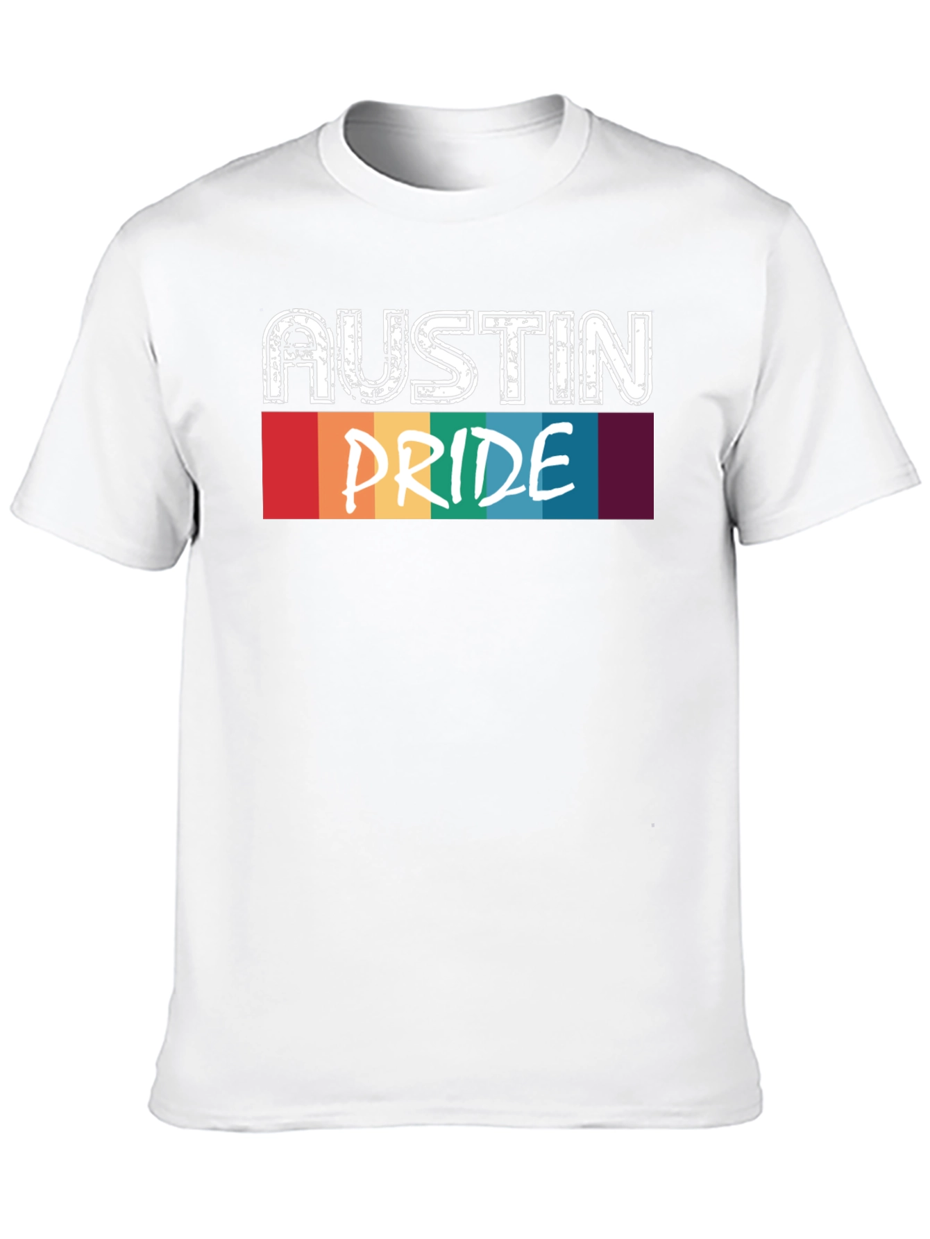 Austin Pride T-Shirt - Black Cotton Blend Tee